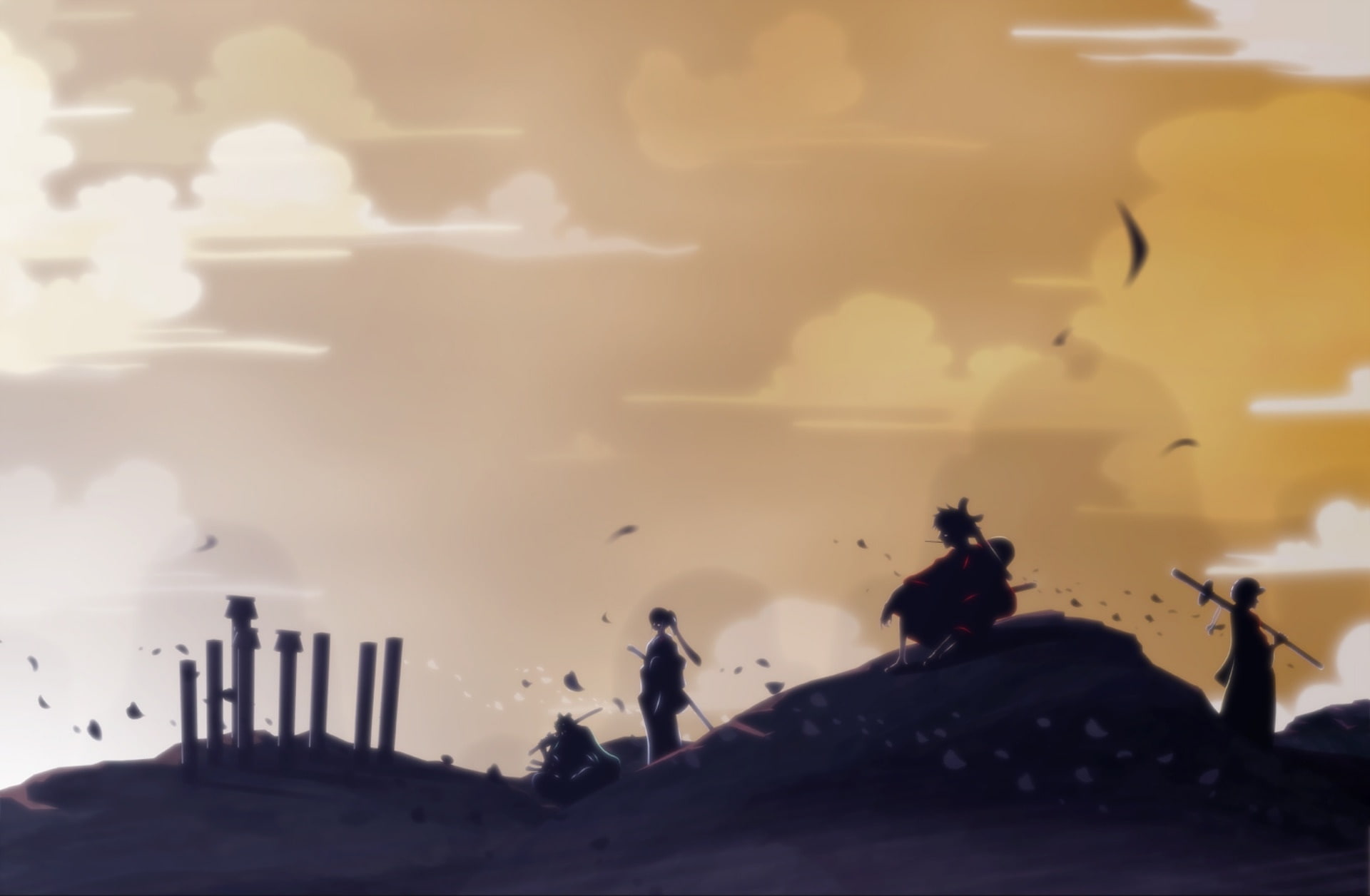 Monkey D. Luffy, Anime, Trafalgar Law, 1080P, Zoro Roronoa, One Piece, Kiku (One Piece), HD Wallpaper