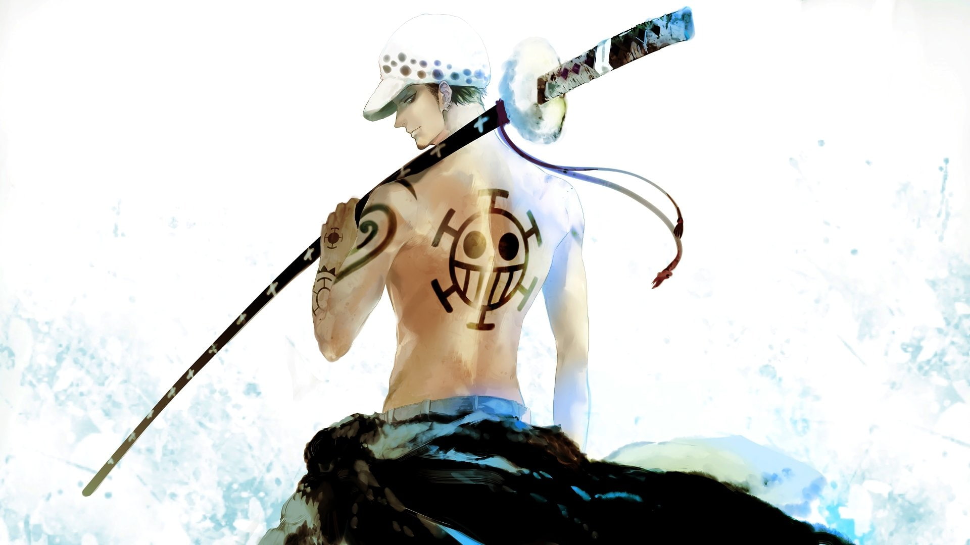 Sword, Anime, Trafalgar Law, 1080P, Cap, One Piece, HD Wallpaper