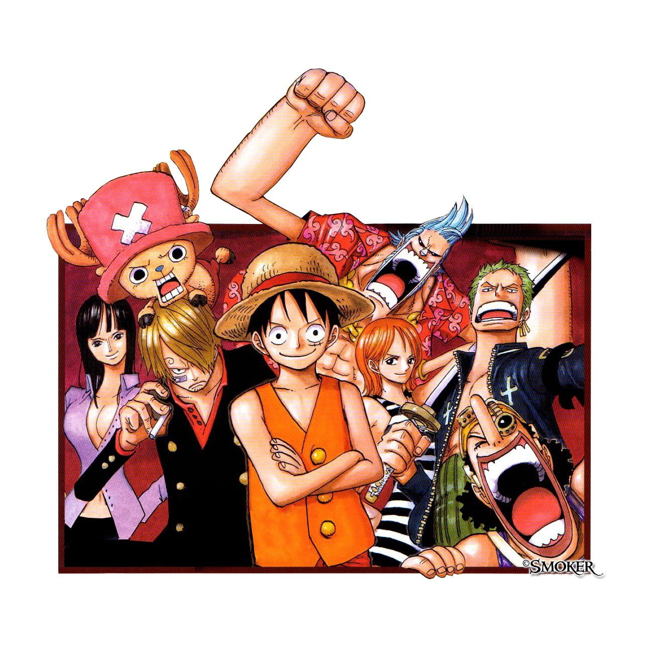 arts culture and entertainment, human limb, happiness, One Piece, Usopp, 720P, representation, Monkey D. Luffy, indoors, celebration, arms raised, studio shot, Phone HD Wallpaper