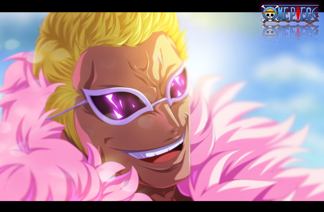 doflamingo, Anime, one, One Piece, 720P, Donquixote Doflamingo, piece, HD Wallpaper