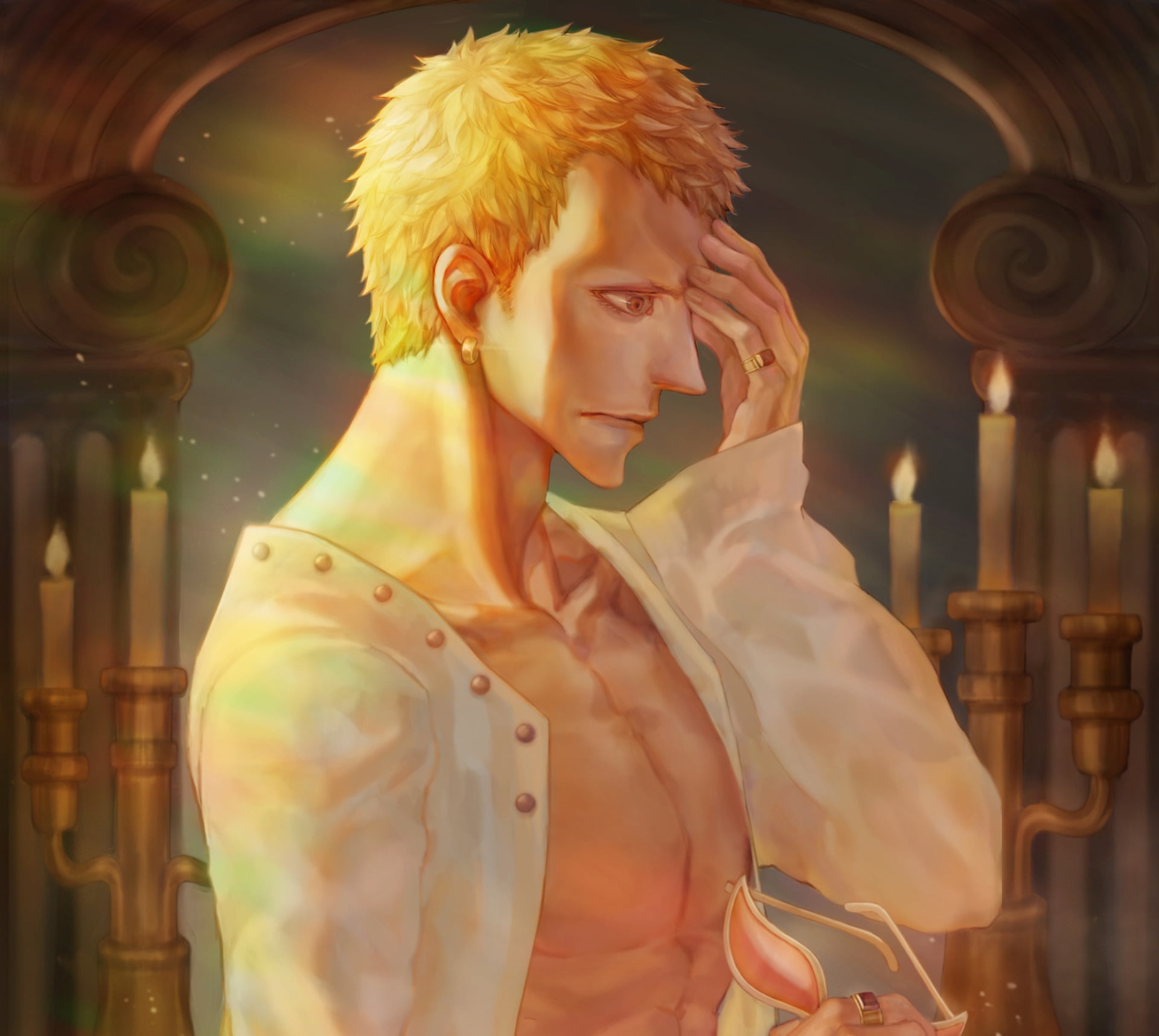 1080P, One Piece, Donquixote Doflamingo, HD Wallpaper