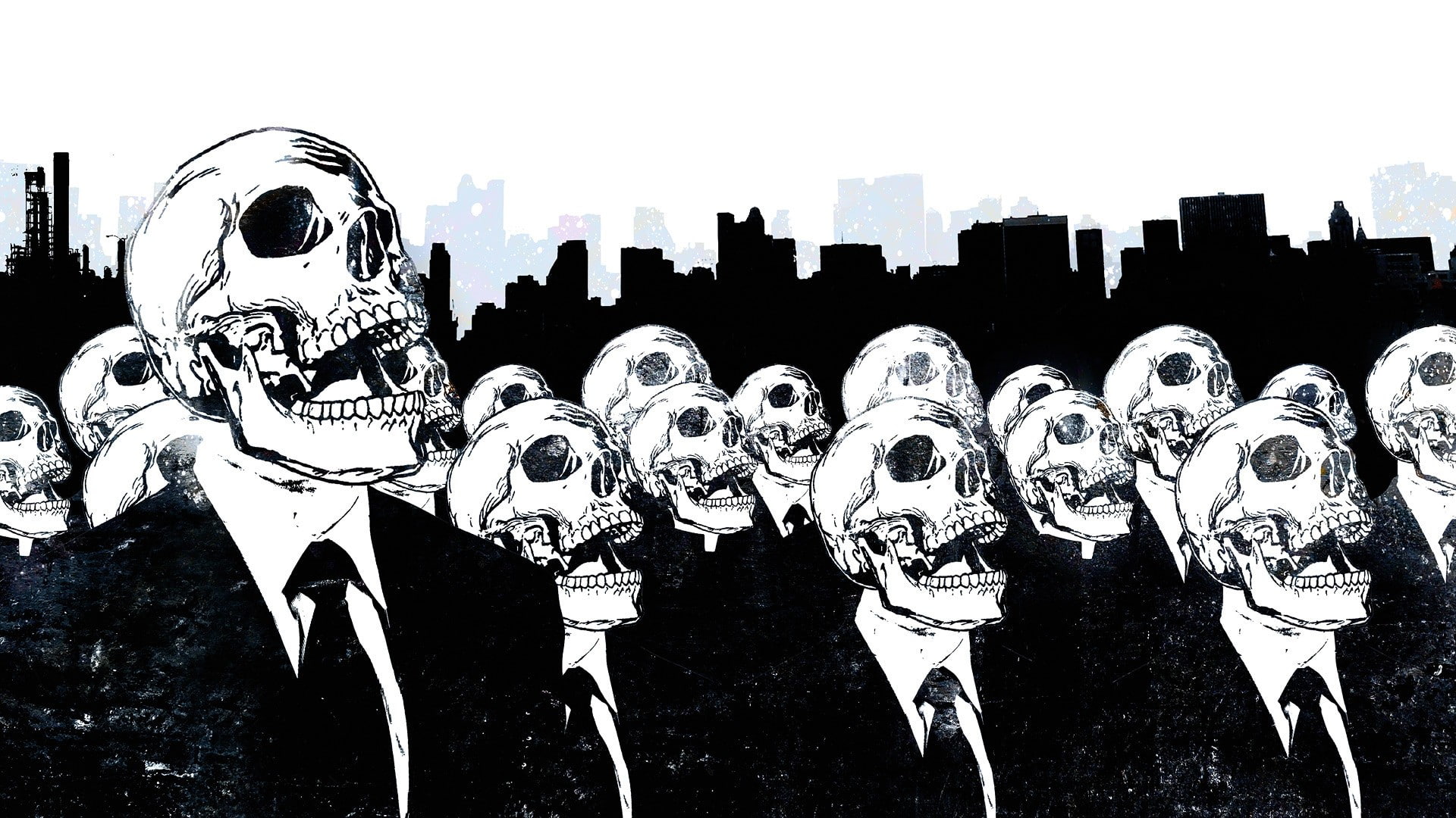 x, 1080P, cherry, alex cherry, hd, artwork, space, planets, Suits, px, skull, 1920x1080 px, art, skyline, alex, monochrome, HD Wallpaper