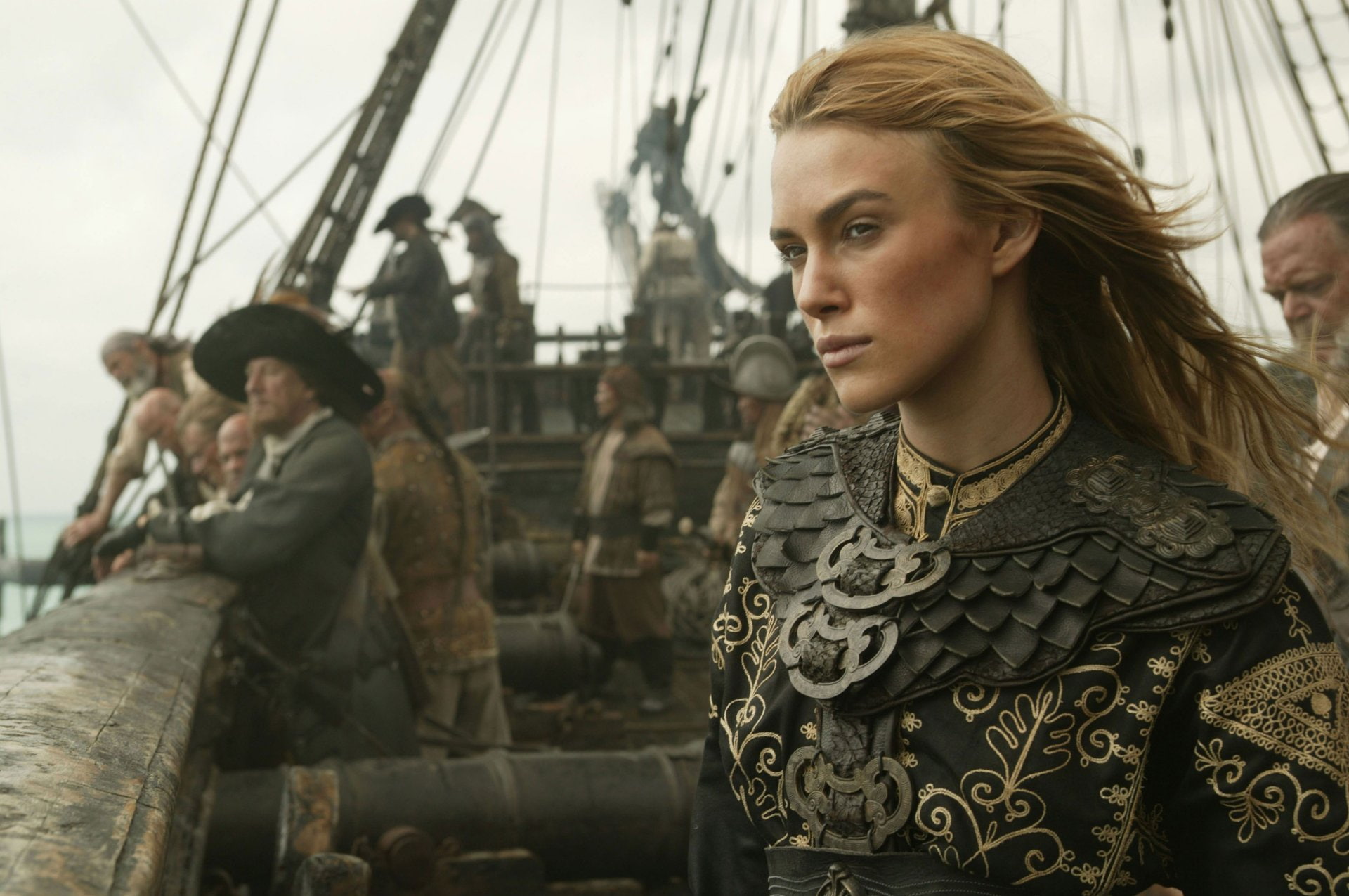 Pirates Of The Caribbean: At Worlds End, Pirates Of The Caribbean, 1080P, Keira Knightley, Elizabeth Swann, HD Wallpaper