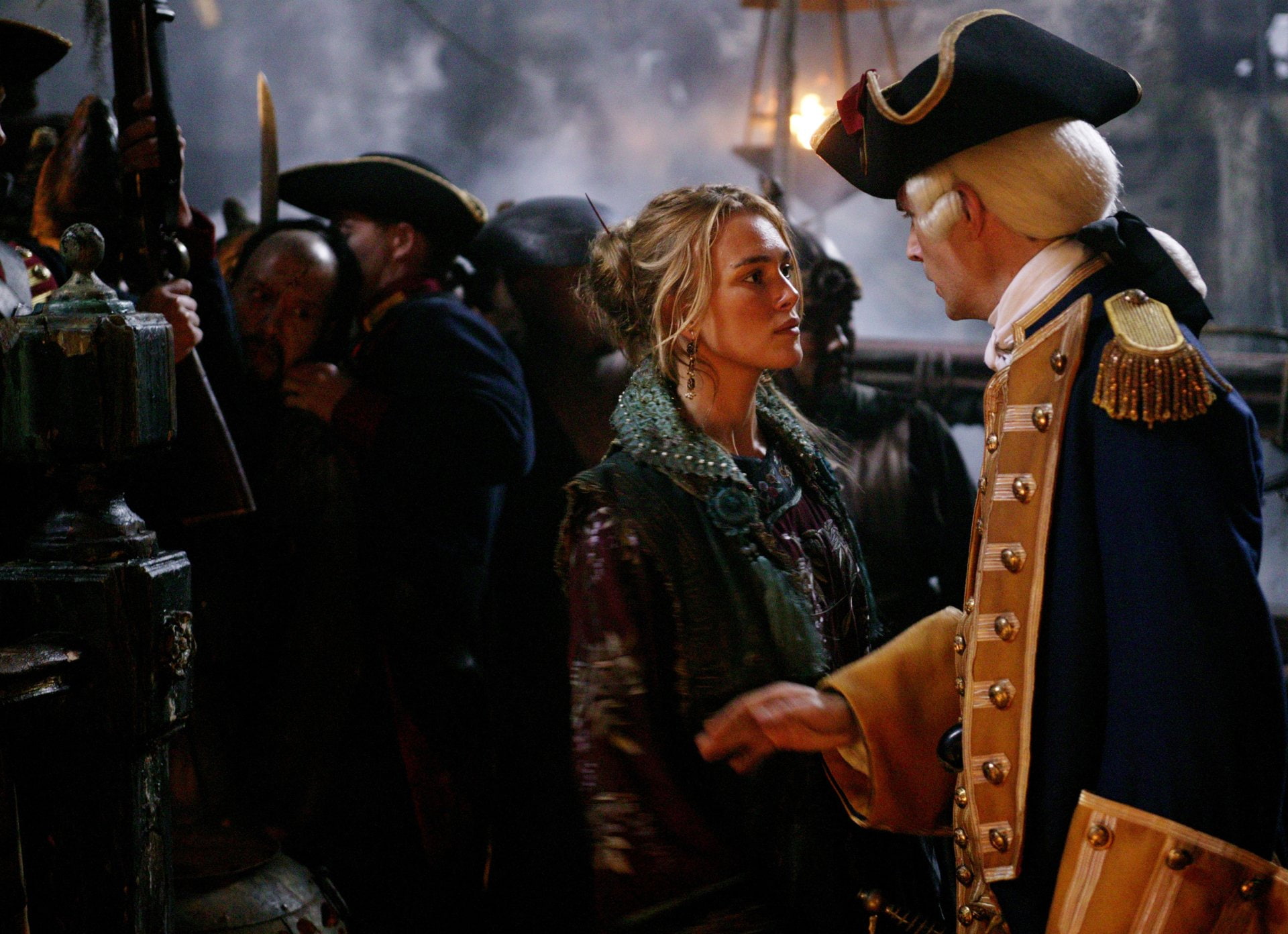 Jack Davenport, Pirates Of The Caribbean, Keira Knightley, 1080P, Pirates Of The Caribbean: At Worlds End, Elizabeth Swann, James Norrington, HD Wallpaper