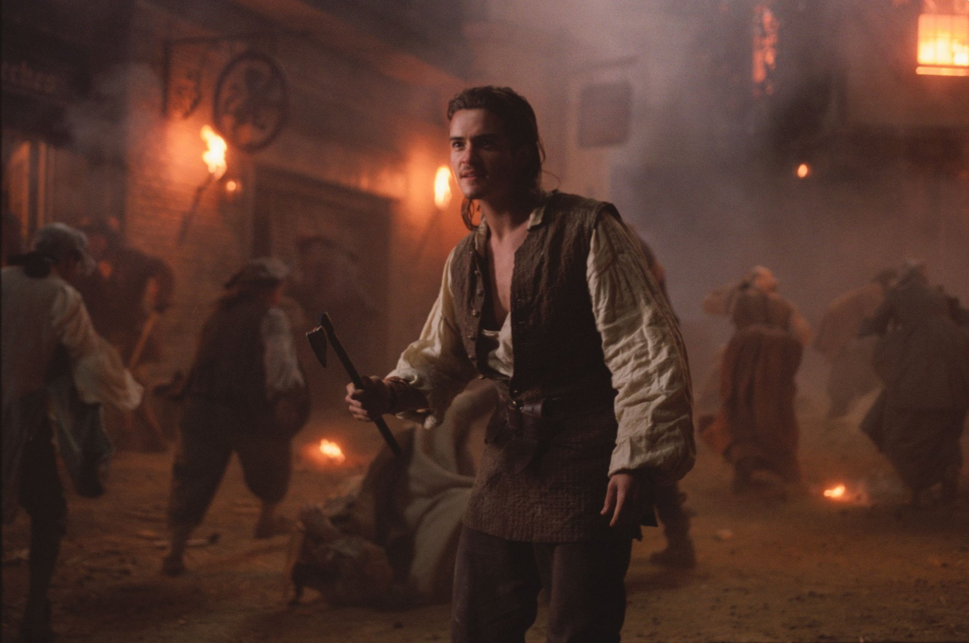 1080P, Orlando Bloom, Pirates Of The Caribbean: The Curse Of The Black Pearl, Pirates Of The Caribbean, Will Turner, HD Wallpaper