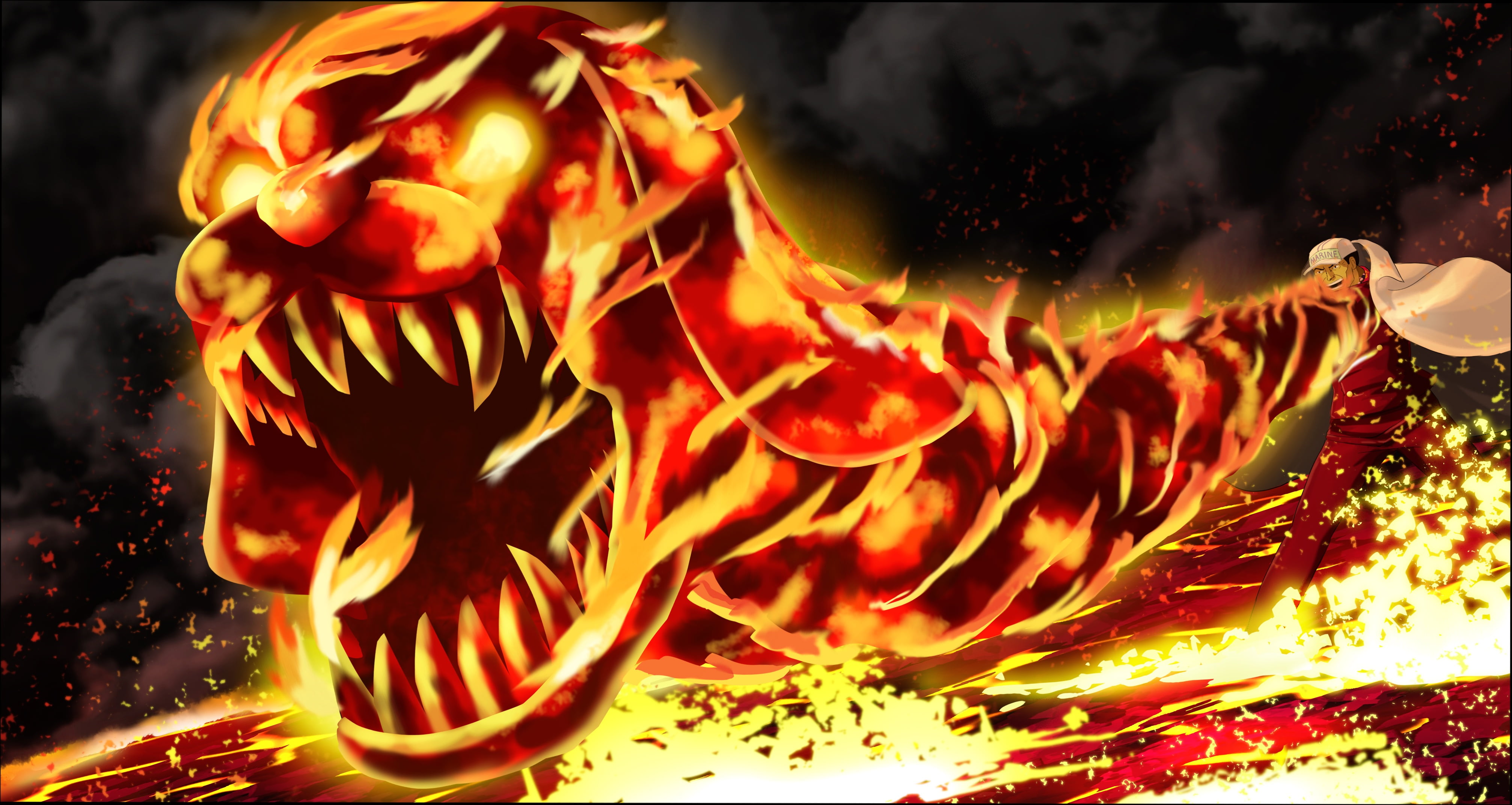 4K, One Piece, Sakazuki (One Piece), HD Wallpaper