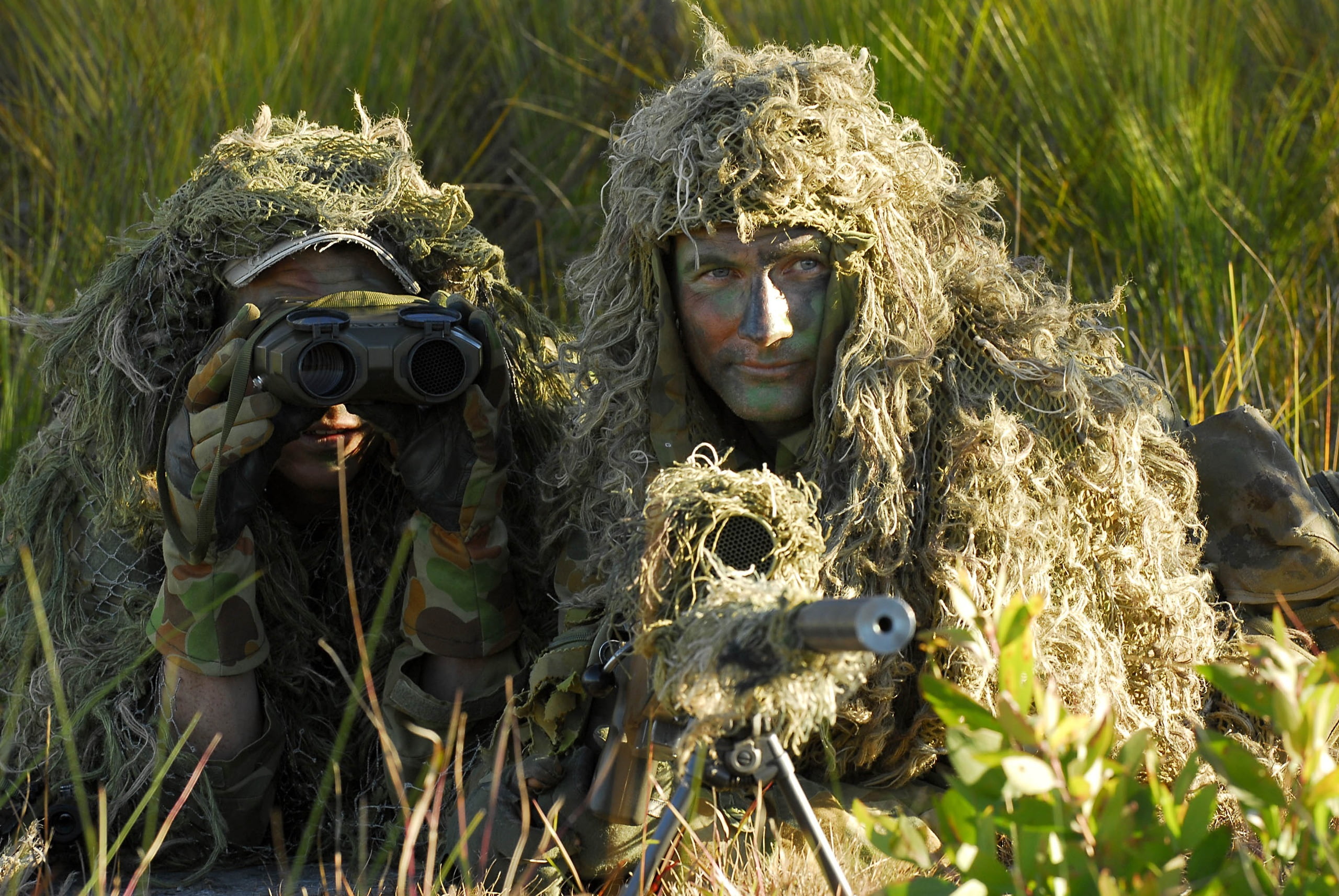 plant, Military, animal wildlife, primate, growth, sniper rifle, art and craft, land, nature, day, rifle, representation, sunlight, bipod, creativity, black, HD Wallpaper
