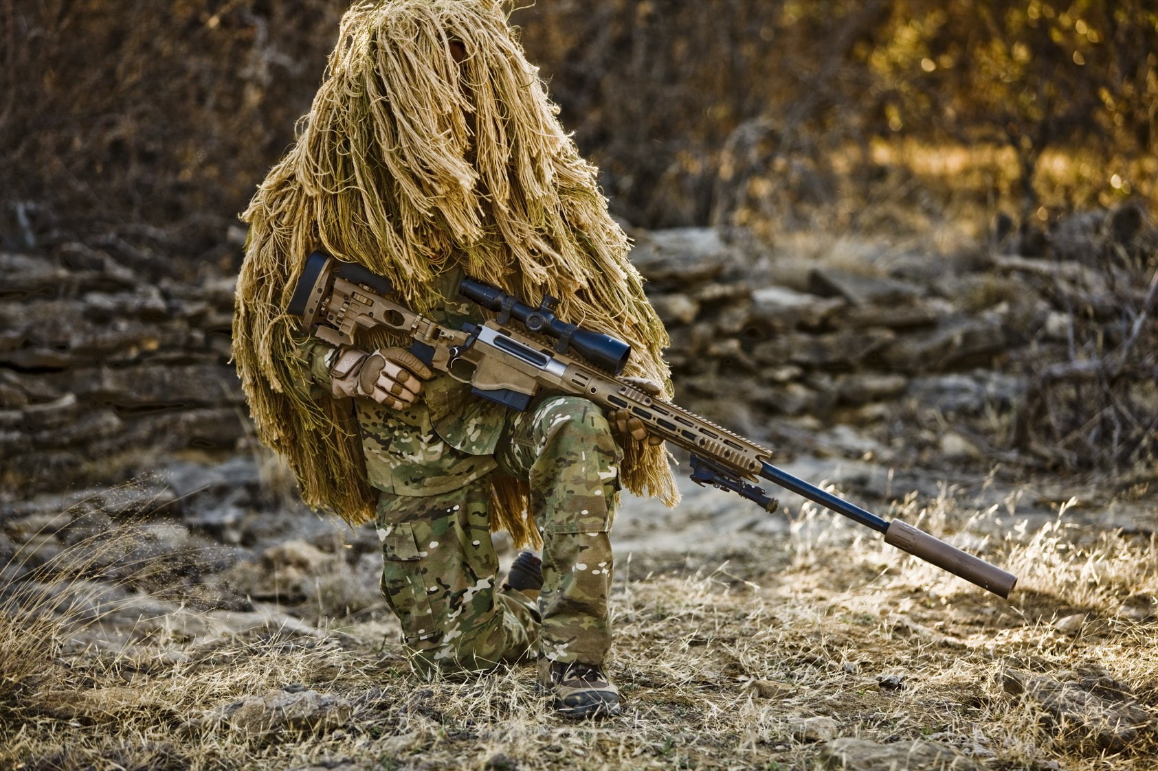 720P, Military, Sniper, HD Wallpaper