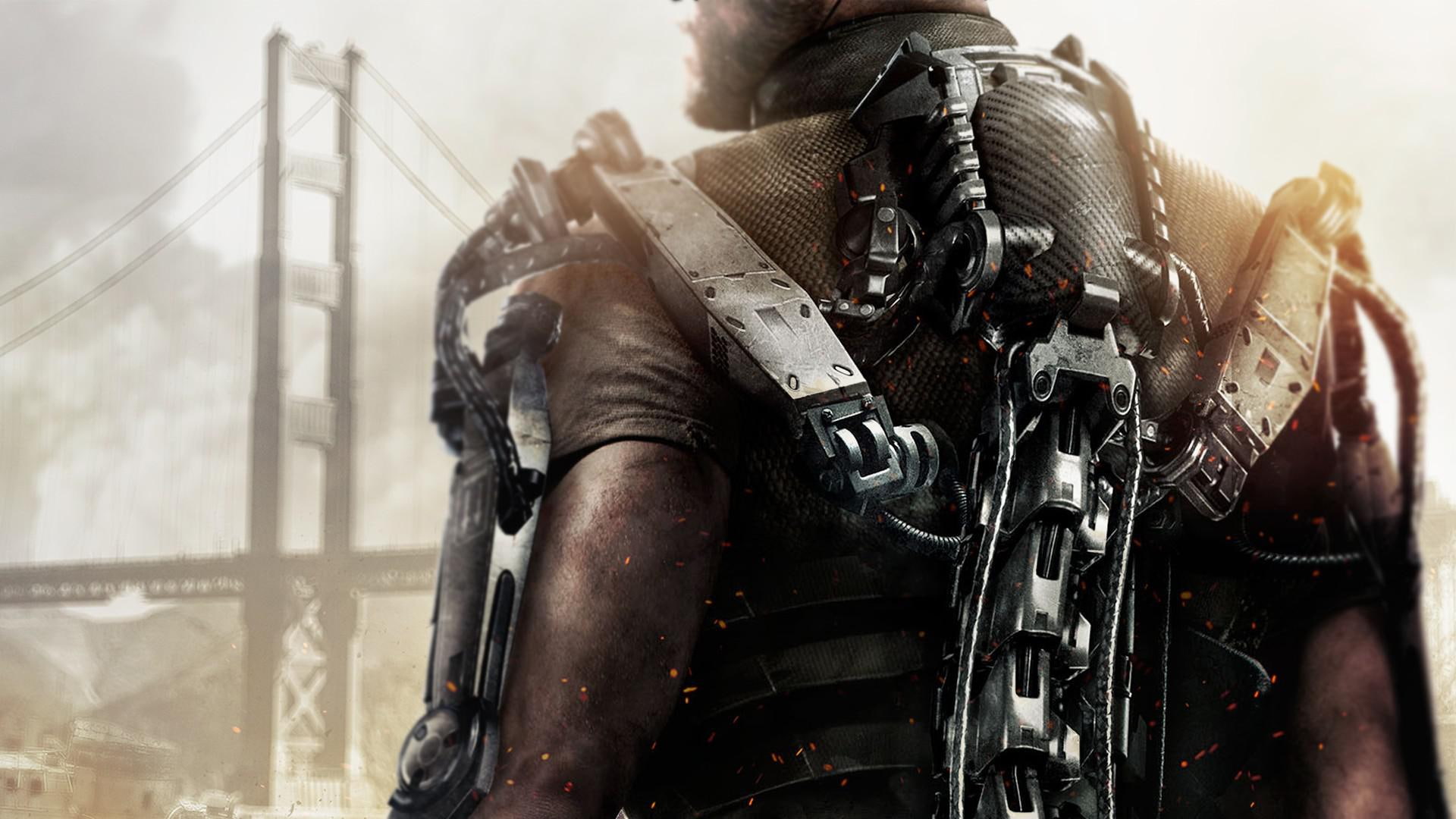 call, games, soldiers, 1080P, duty, call of duty, warfare, advanced, HD Wallpaper