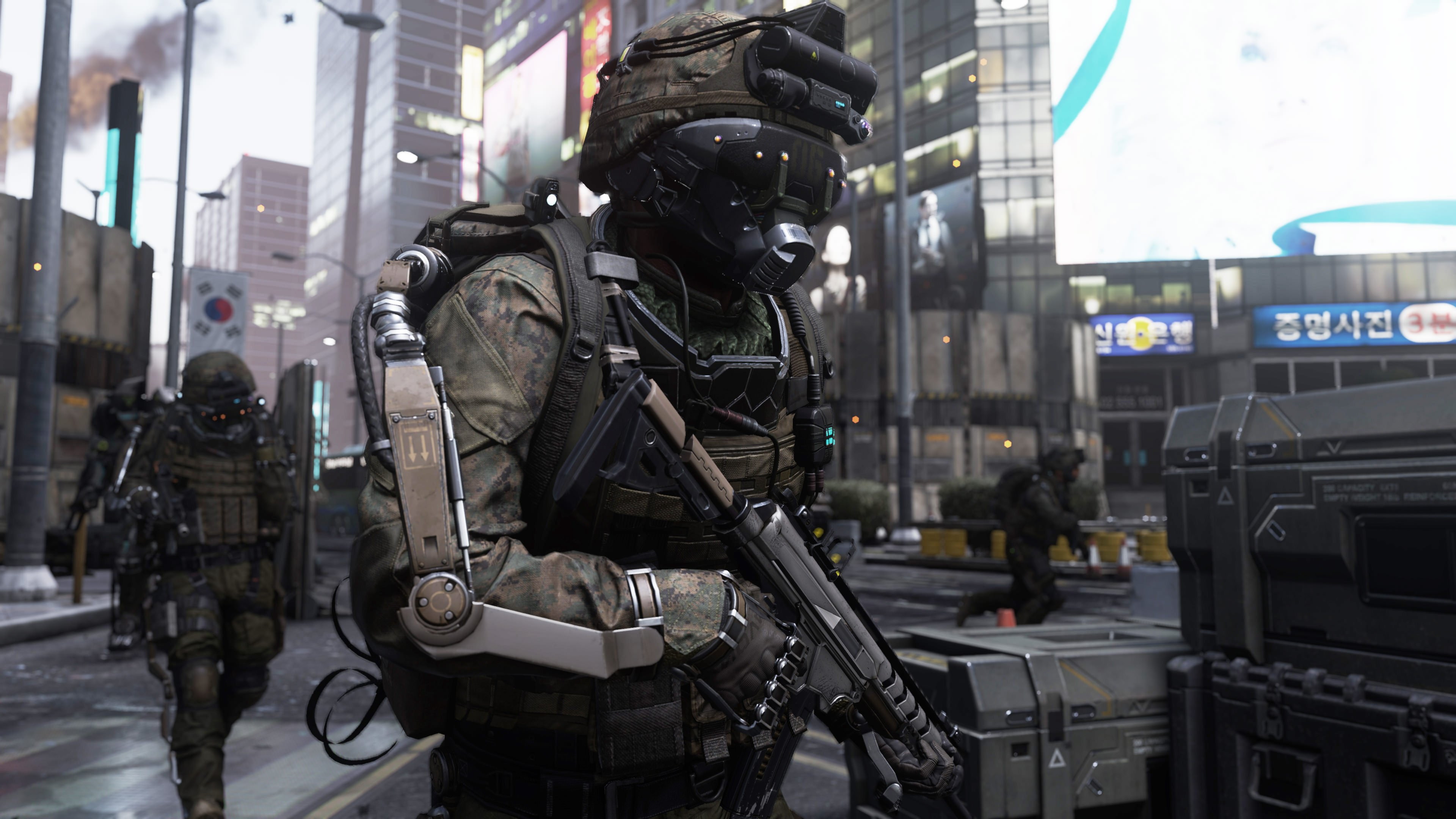 warfare, warrior, battle, action, 4K, military, advanced, shooter, sci fi, duty, call, HD Wallpaper