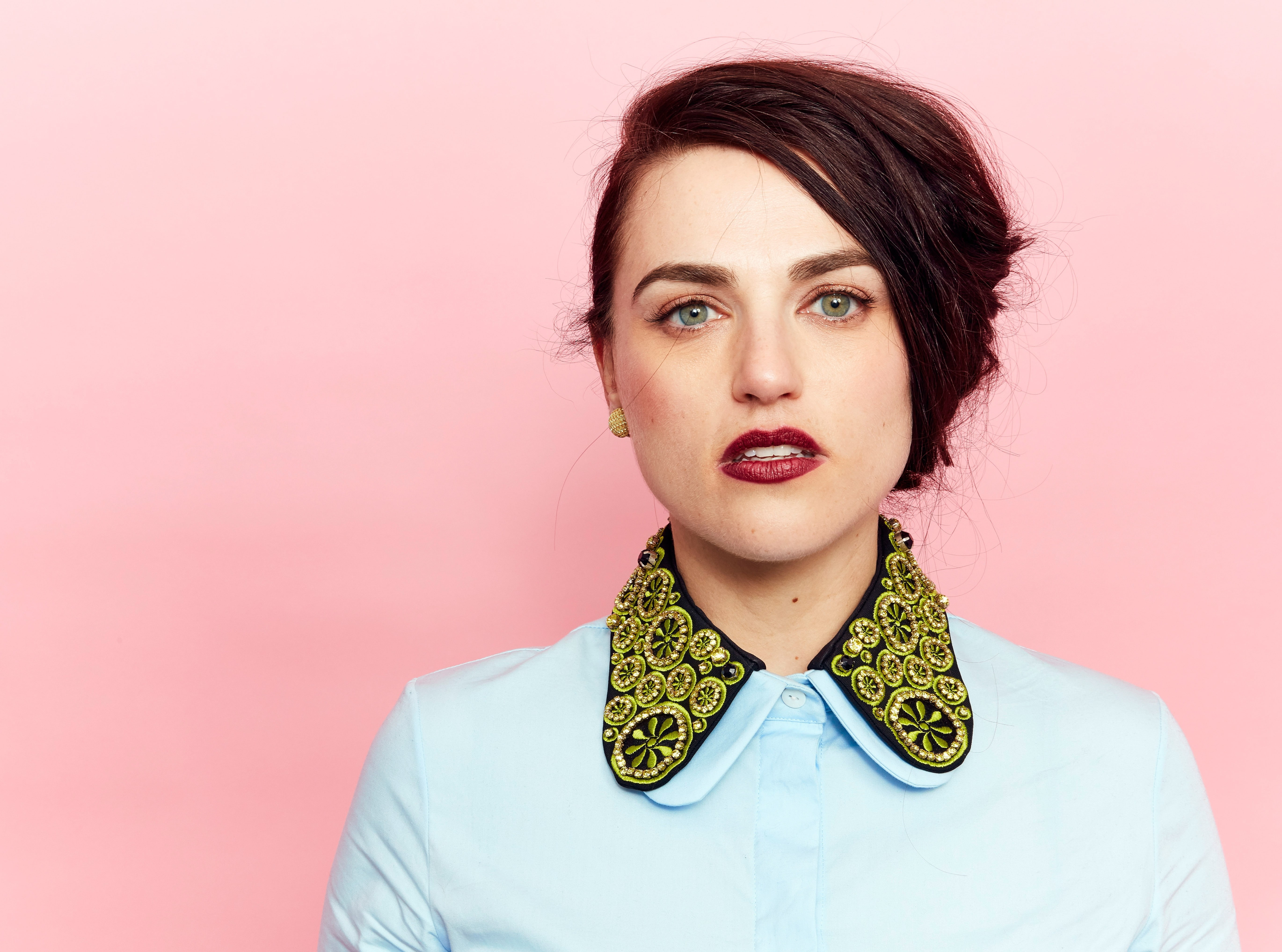 mcgrath, photoshoot, katie, 5K, comic, con, HD Wallpaper