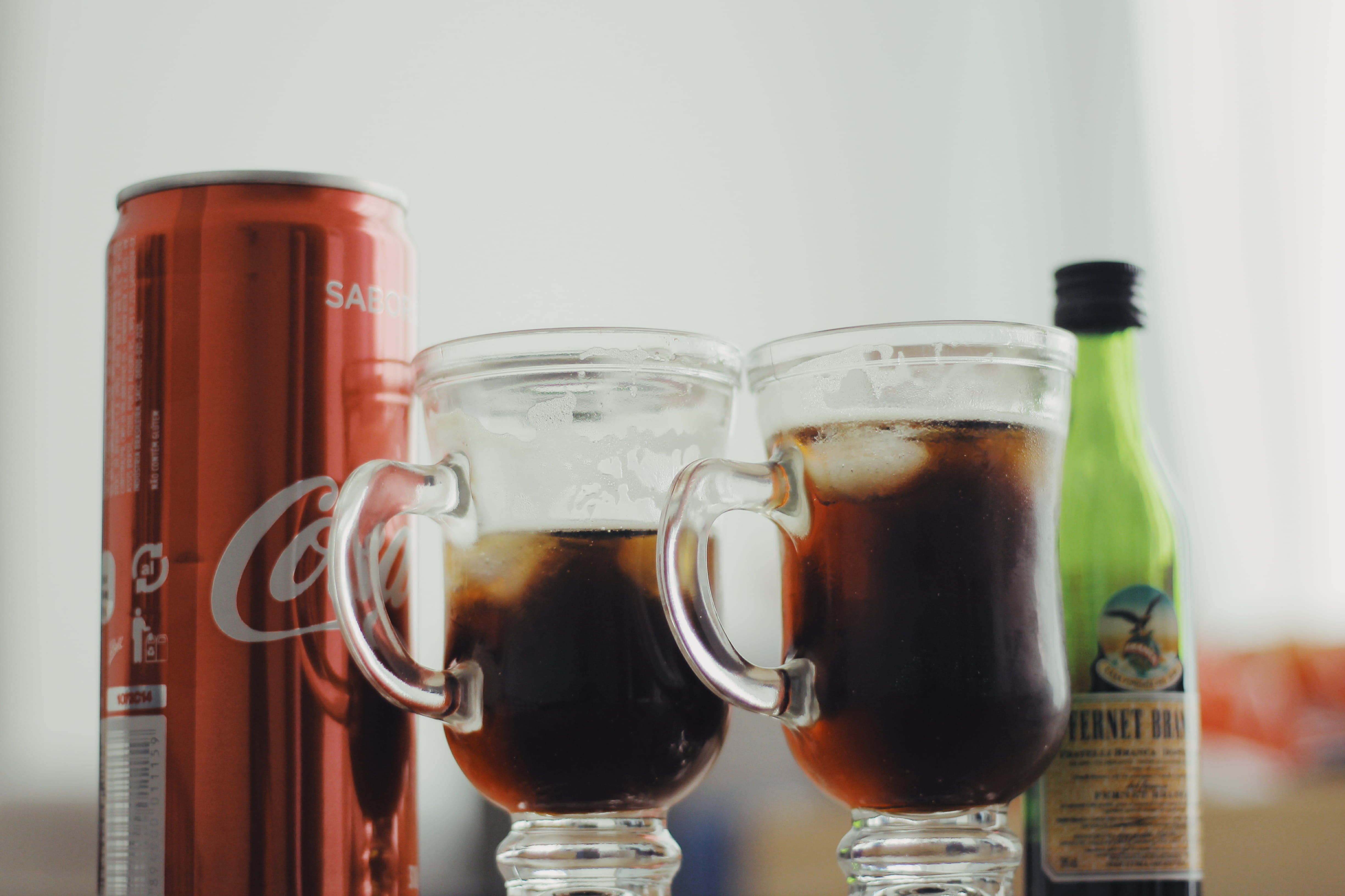 coke, container, são paulo, fernet, transparent, brazil, close-up, glass - material, jar, refreshment, glass, still life, iced drink, alcohol, food, no people, HD Wallpaper