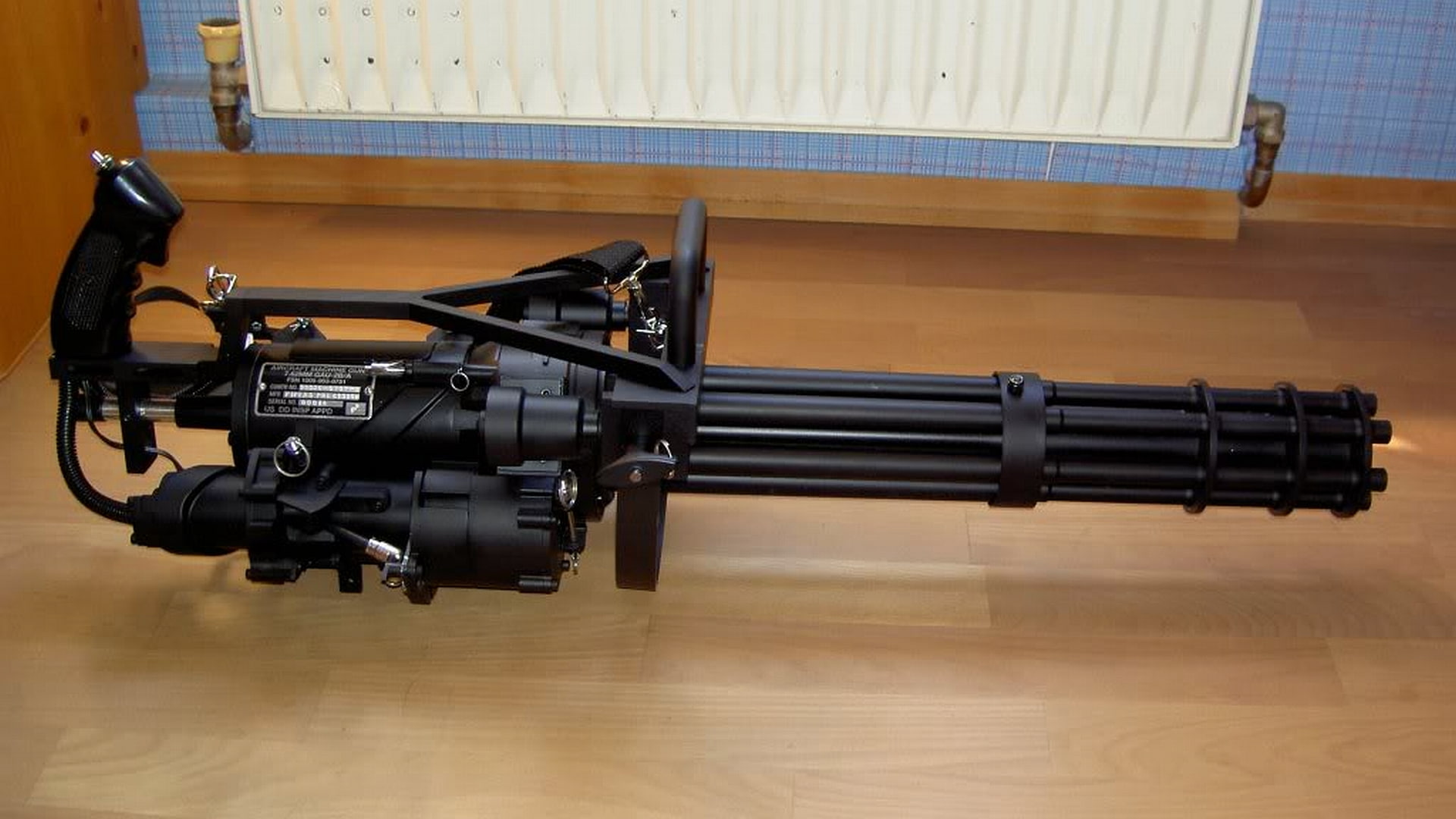 1080P, Weapons, M134 Minigun, HD Wallpaper