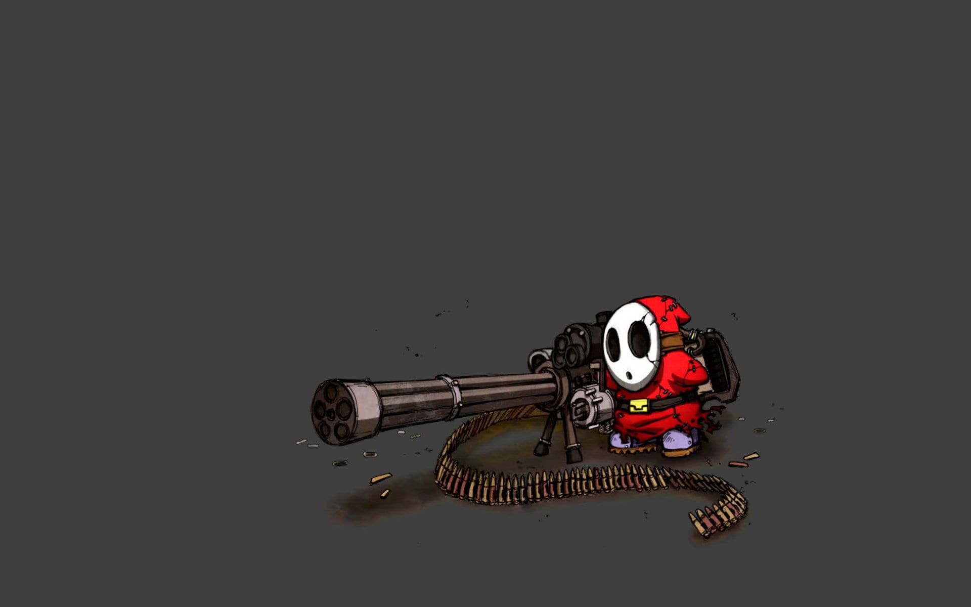Minigun, 1080P, HD Wallpaper