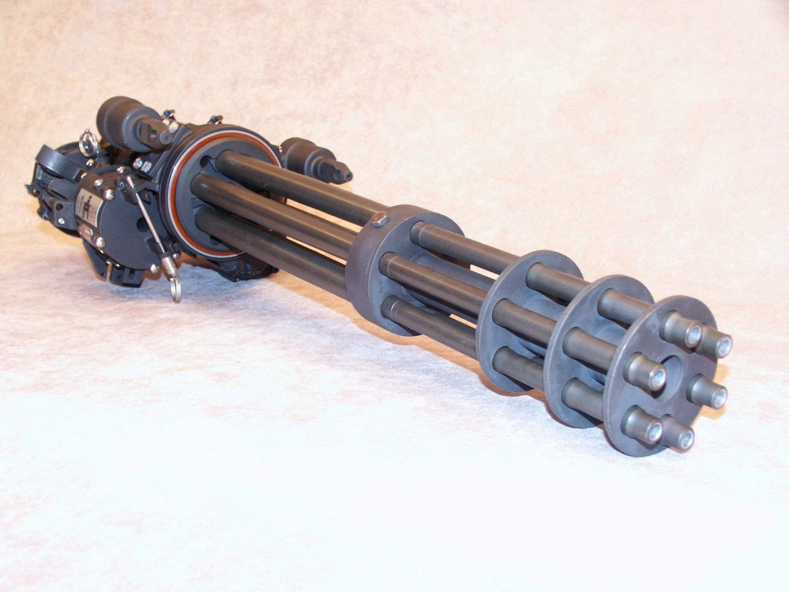 military, machine, minigun, gun, 720P, weapon, HD Wallpaper