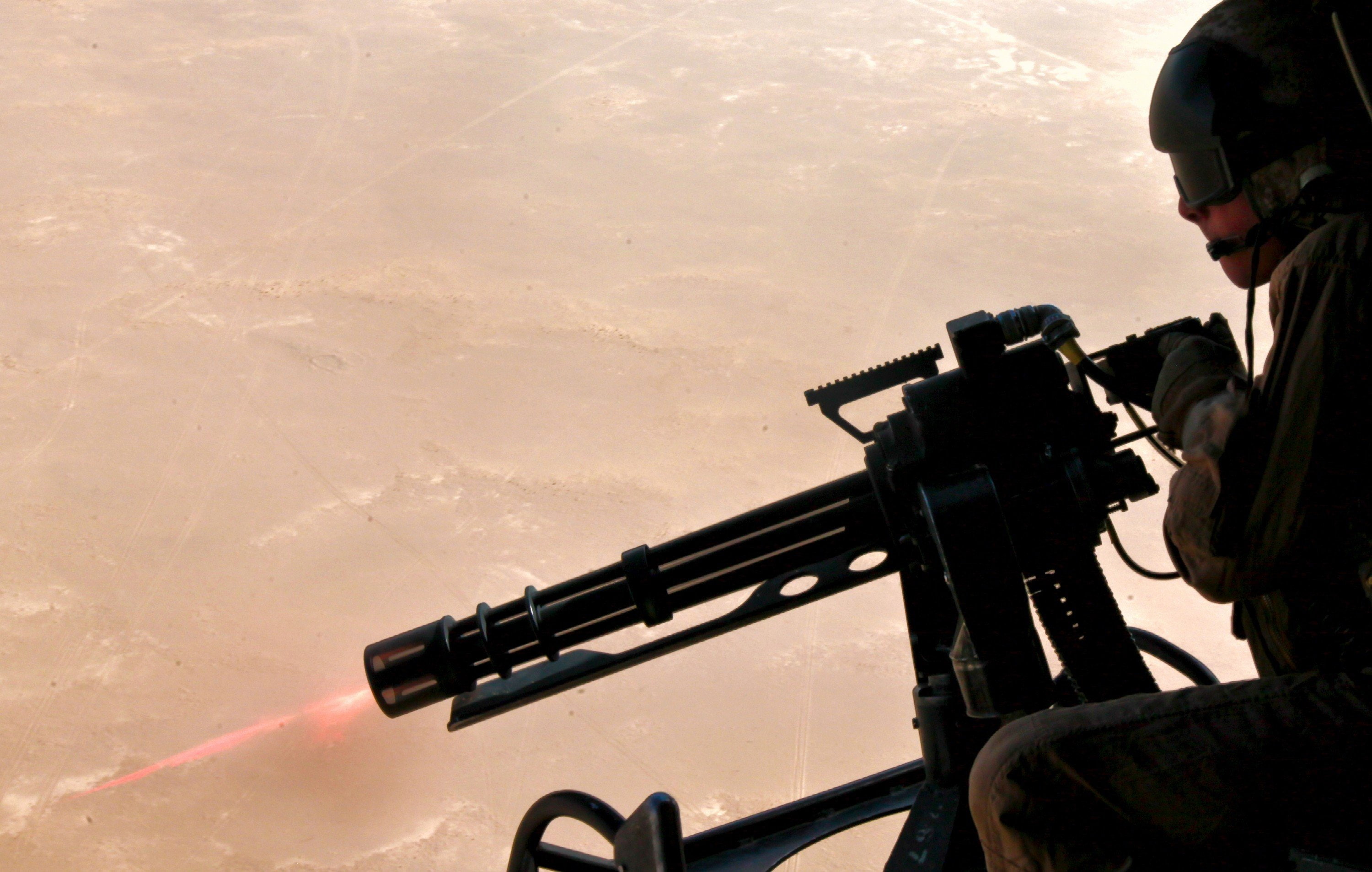 2K, machine, weapon, gun, military, minigun, HD Wallpaper