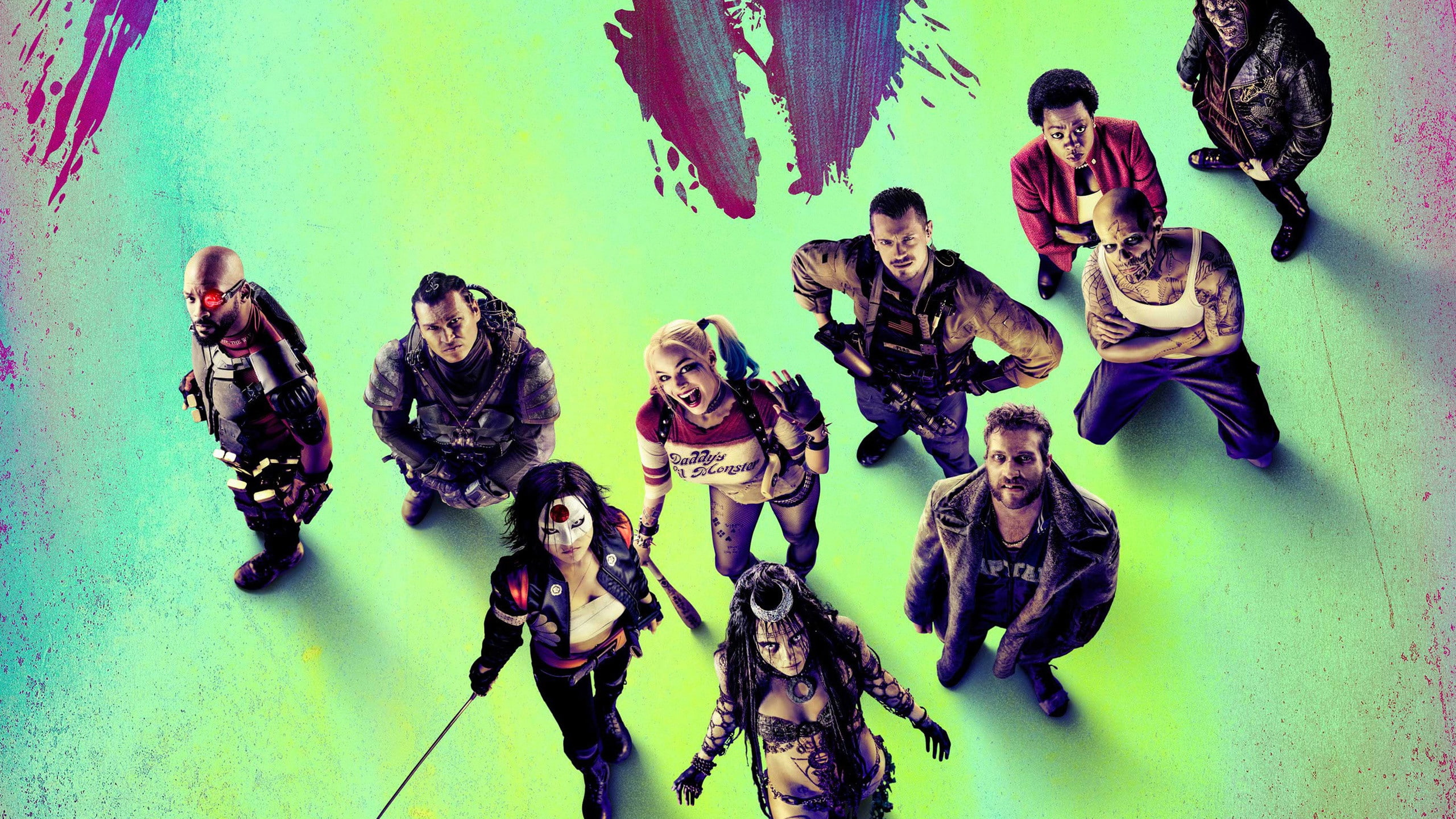 Squad, Suicide, ultra hd, 2K, 4k pics, HD Wallpaper
