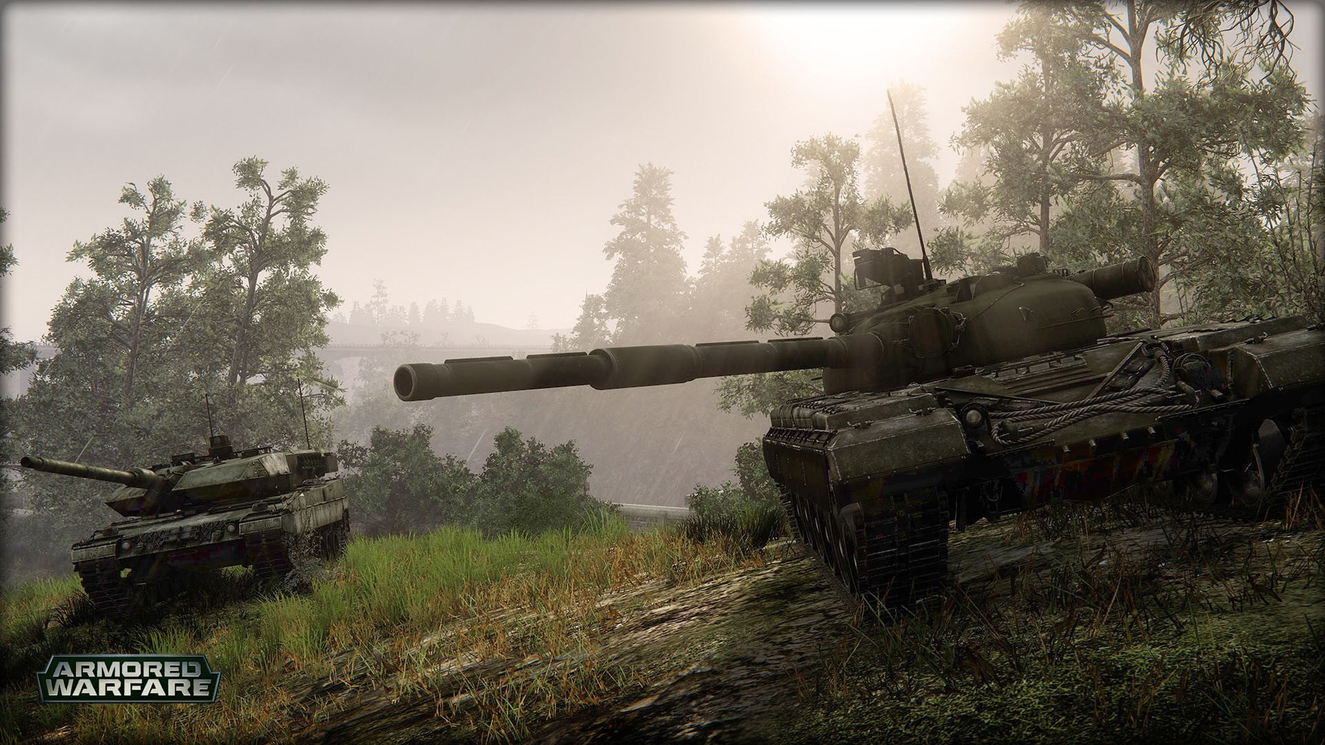 land, the past, architecture, tool, sky, history, video games, armed forces, Armored Warfare, field, metal, tank, military, 1080P, fighting, outdoors, HD Wallpaper