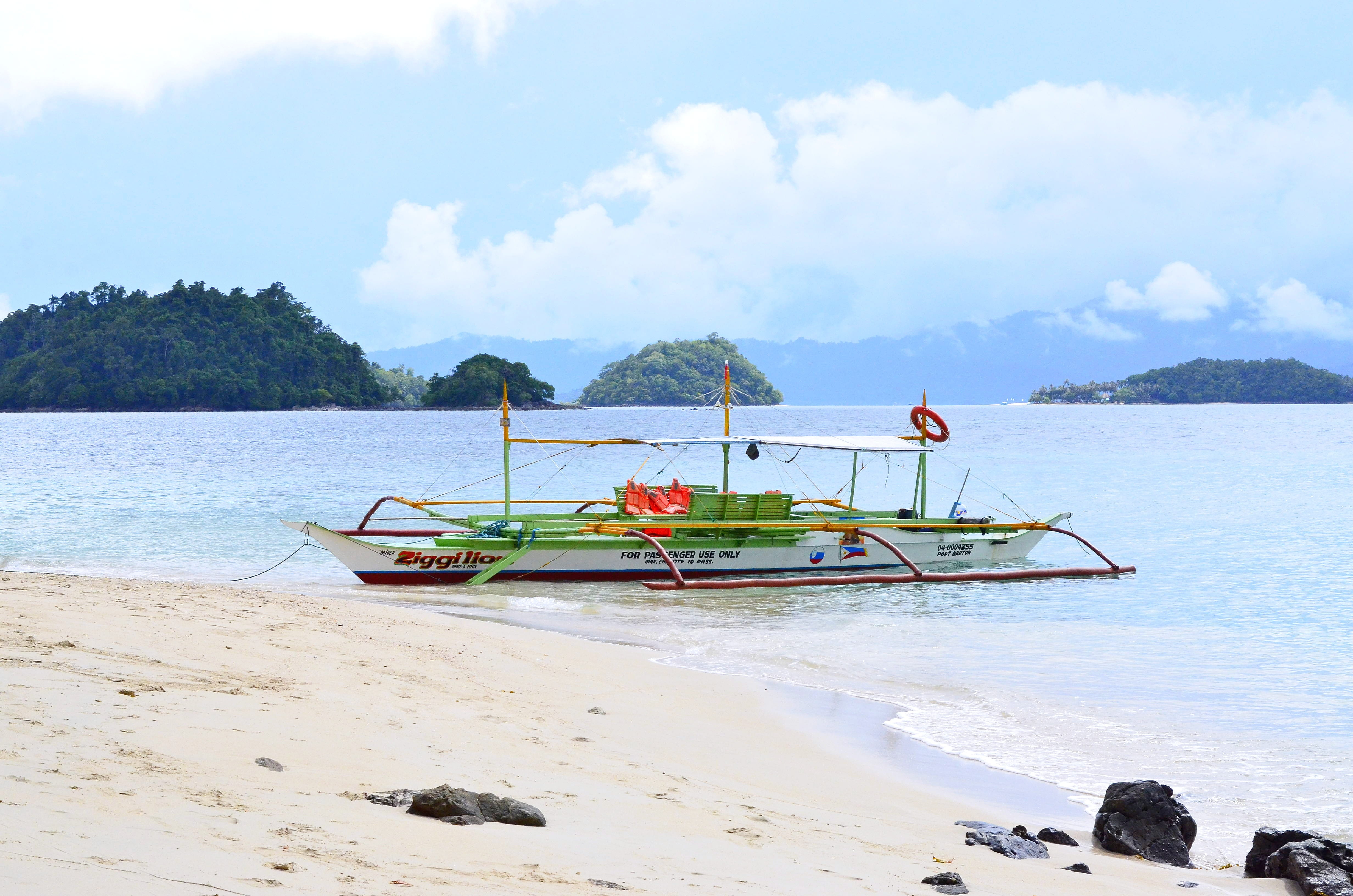 sky, vacation, nautical vessel, tranquil scene, scenic, beach, no people, scenics - nature, getaway, plant, moored, exotic, summer, asia, day, transportation, HD Wallpaper