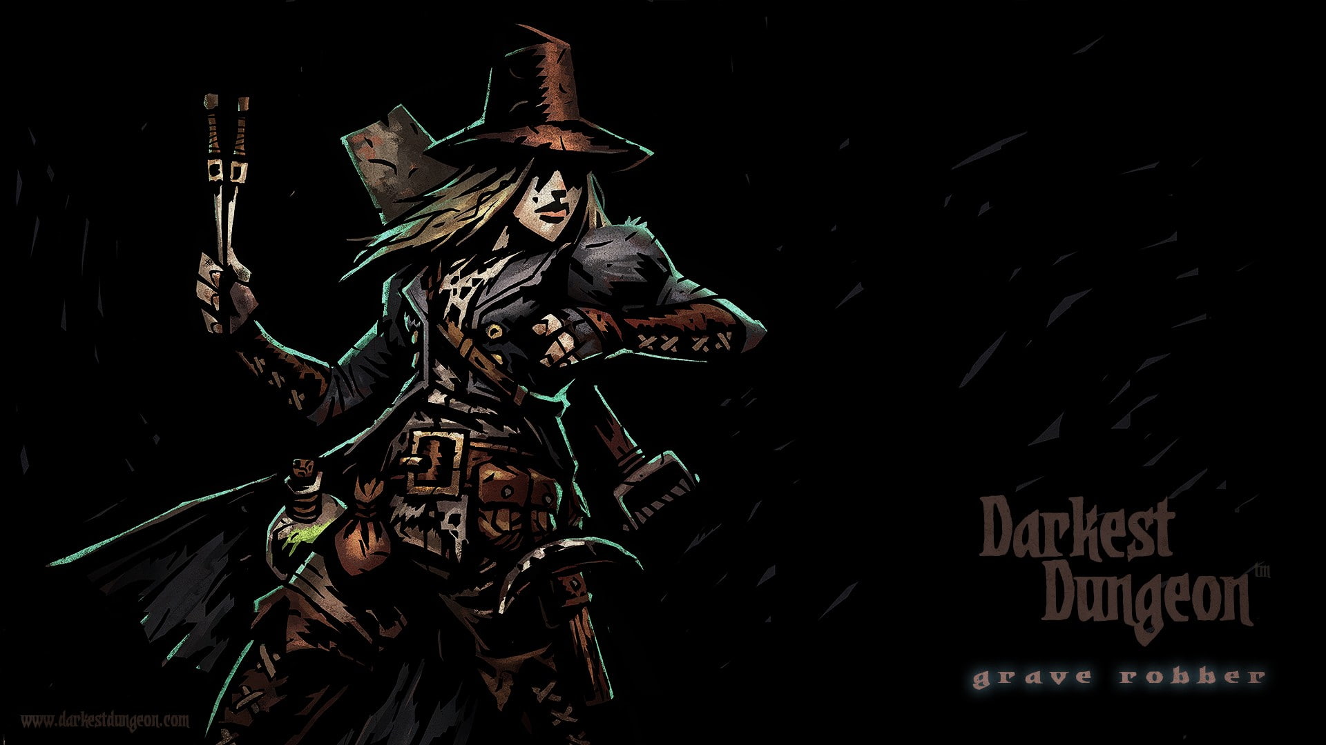 grave robber, 1080P, Darkest Dungeon, HD Wallpaper