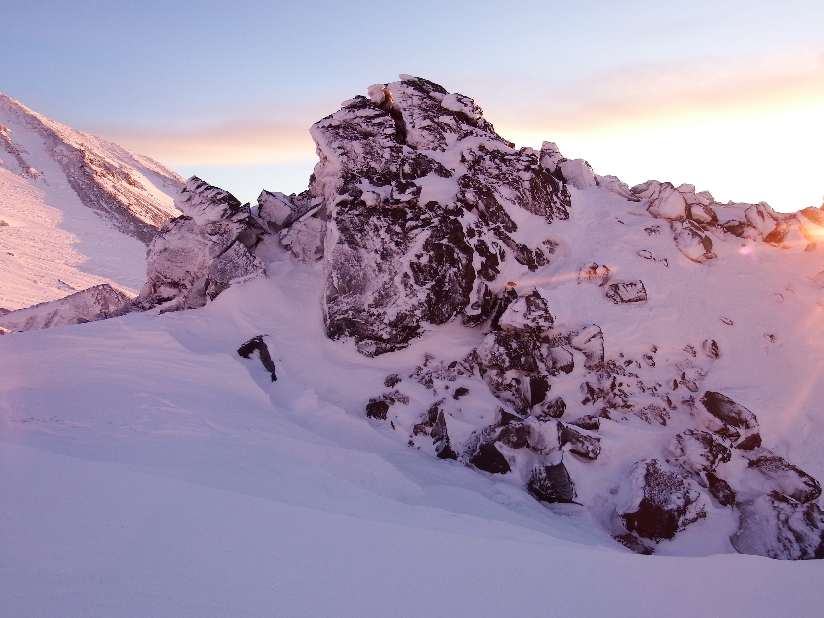 mountain plateau, environment, height, cold temperature, ridge, journey, tranquil scene, snowdrifts, scenics - nature, leisure activity, evening, beauty in nature, HD Wallpaper