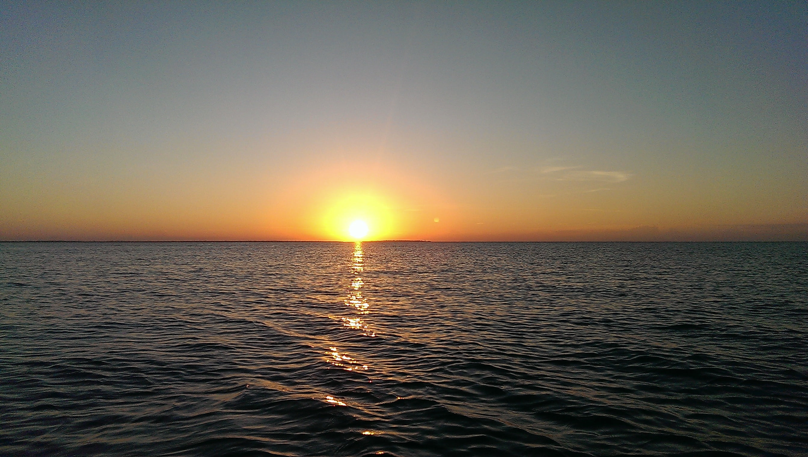 no people, clear sky, outdoors, africa, 2K, sky, copy space, sunlight, sea, horizon over water, tranquility, horizon, tranquil scene, nature, sun, seascape, HD Wallpaper