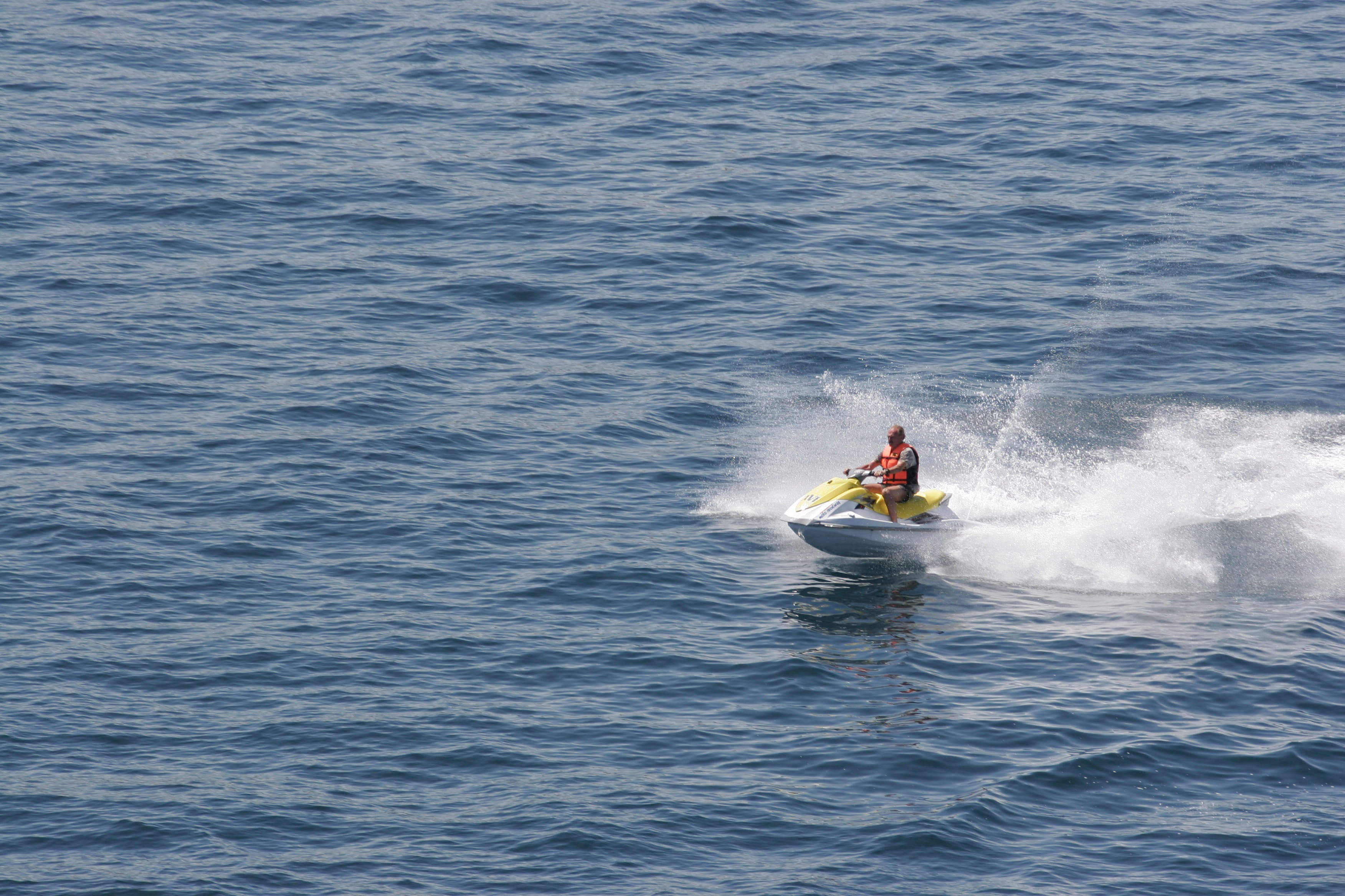 adventure, Recreation, waterfront, transportation, lifestyles, adult, Jetski, riding, water, one man only, outdoors, trip, one person, mode of transportation, HD Wallpaper