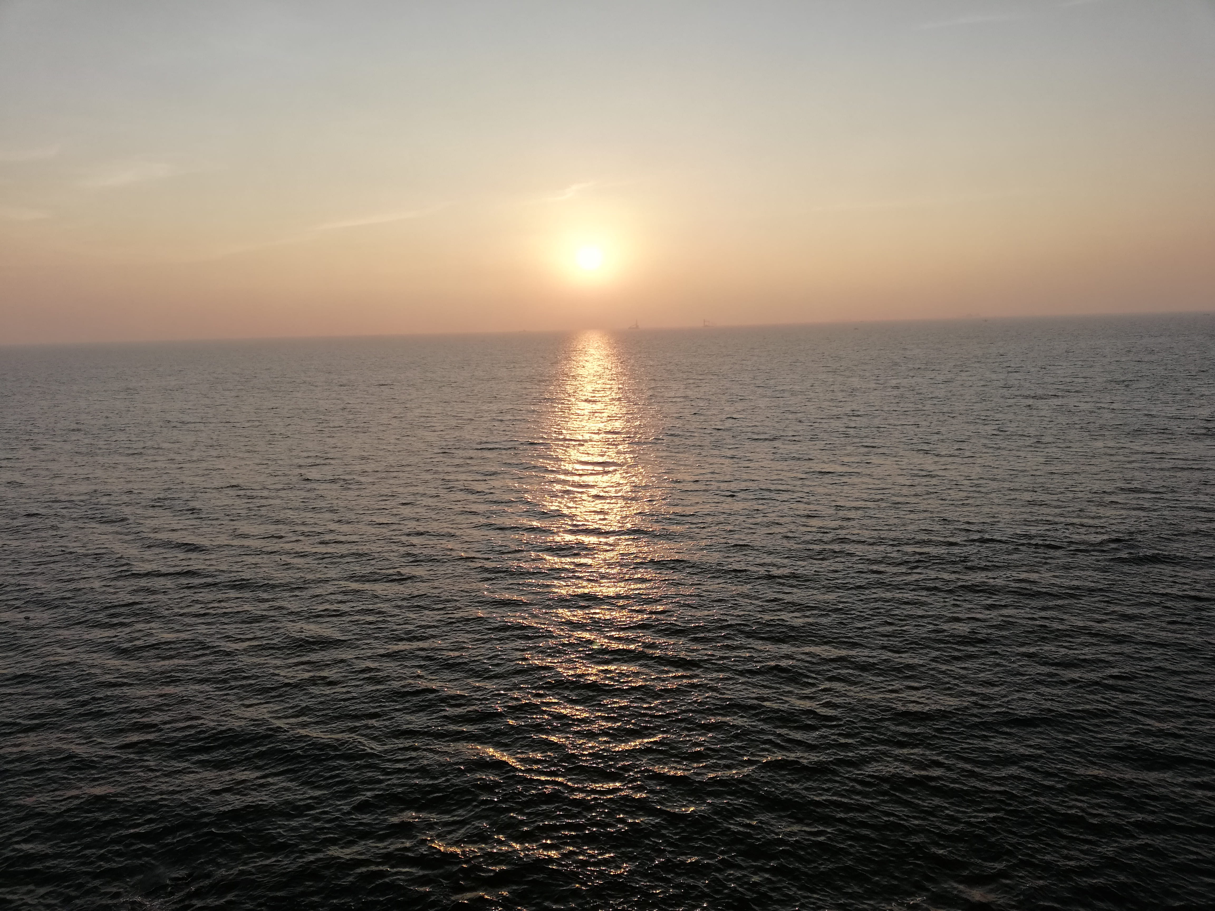 beauty in nature, sea, waterfront, tranquility, oceanview, horizon over water, seascape, water, sunset, india, goa, scenics - nature, horizon, outdoors, HD Wallpaper