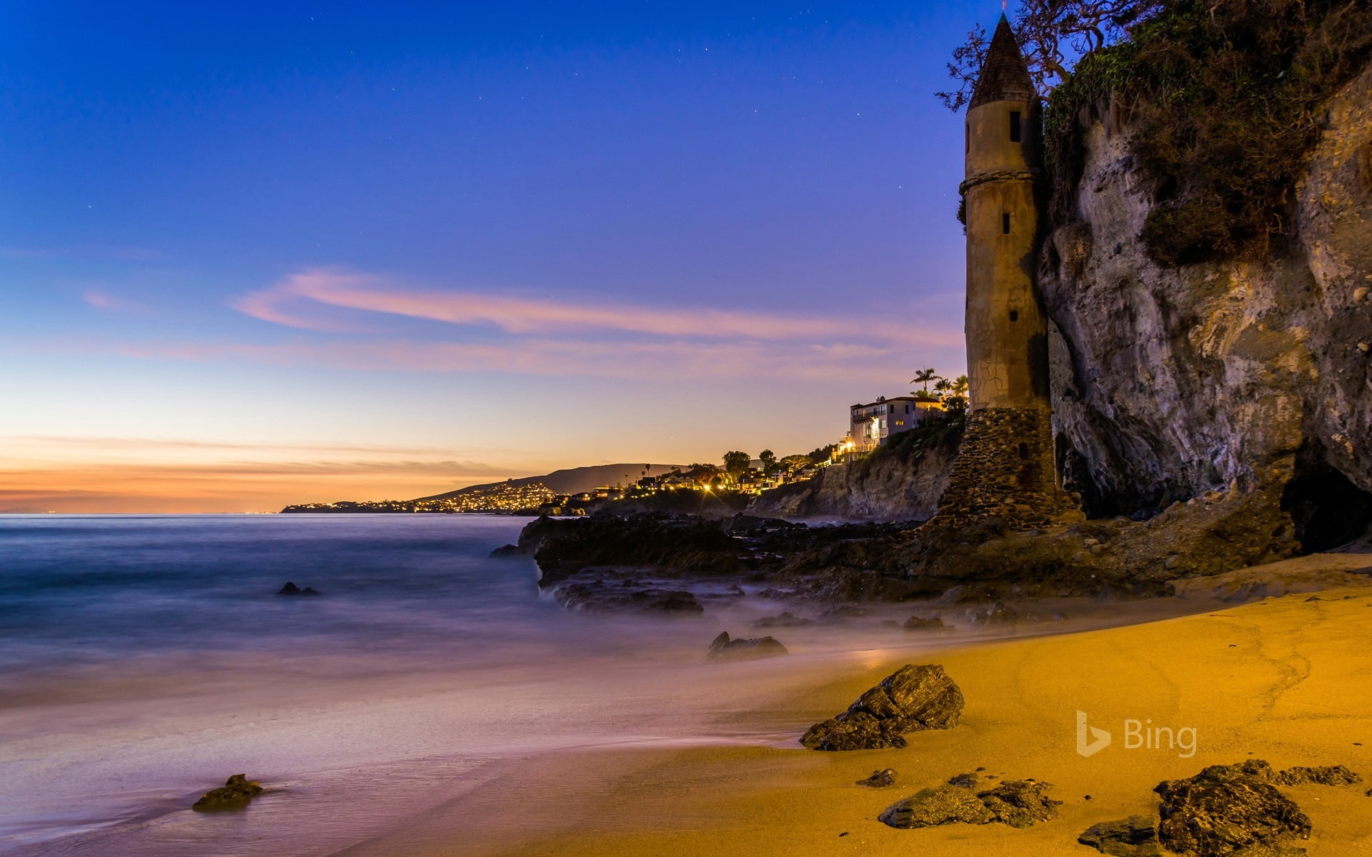 california, solid, horizon, water, scenics - nature, sunset, 1080P, cloud - sky, victoria, no people, sky, land, architecture, outdoors, tower, beauty in nature, HD Wallpaper