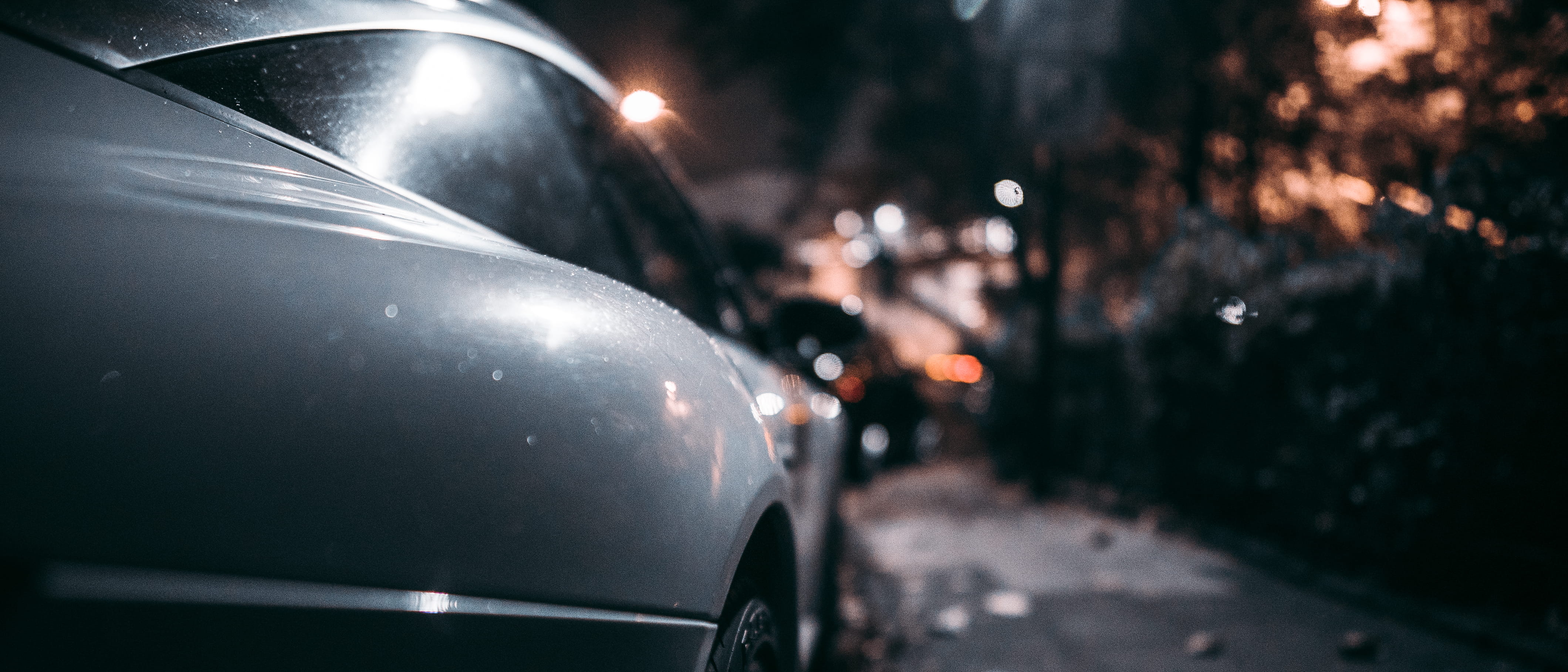 transportation, on the move, steel, land vehicle, night, traffic, 4K, color, streetphotography, germany, leak, no people, tones, headlight, HD Wallpaper