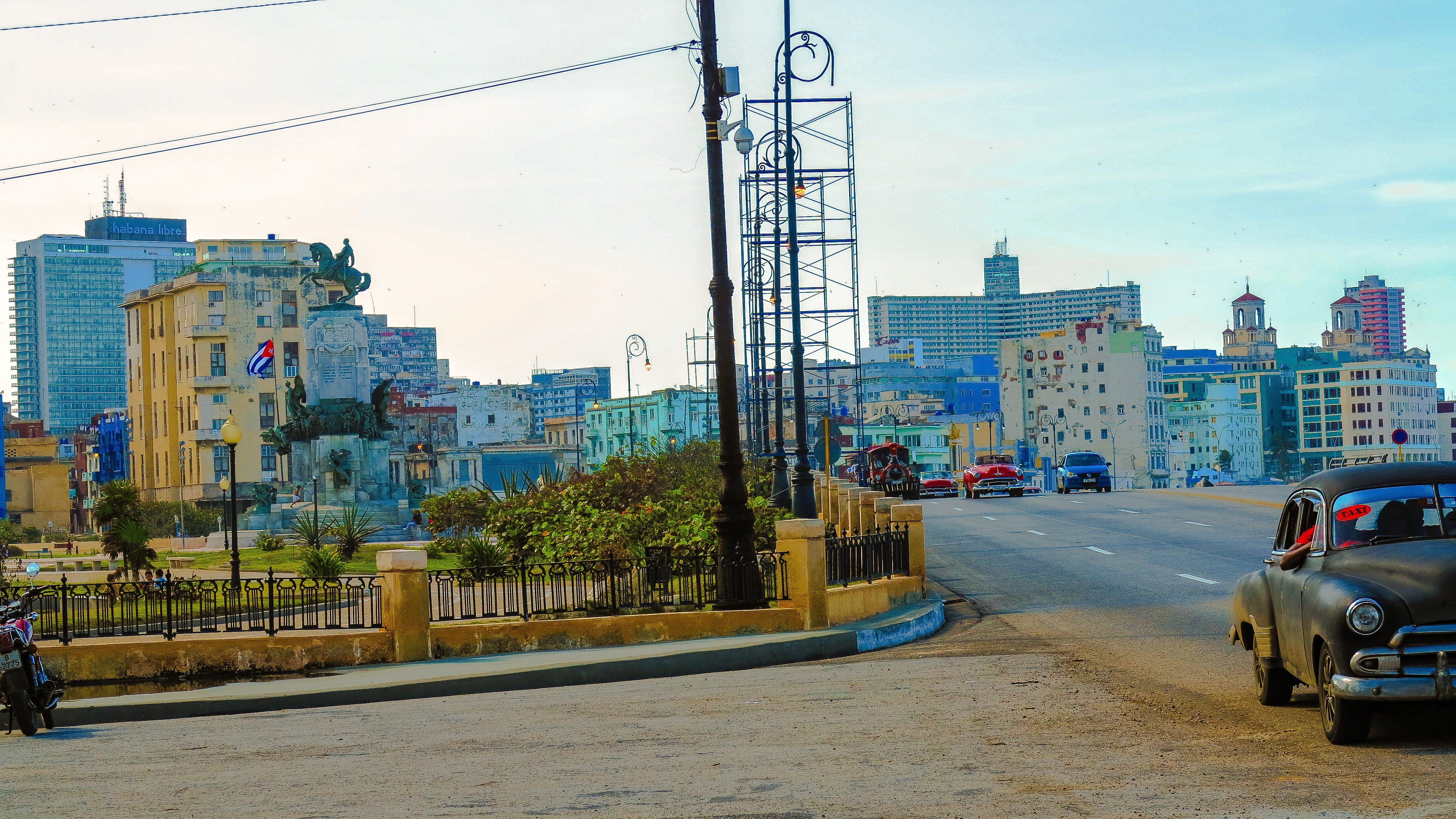 day, land vehicle, Cuba, photo, oldcars, discoverearth, urban Scene, canon, neverforget, 4K, wow, sky, photographer, cityscape, city, cars, Havana, nature, HD Wallpaper