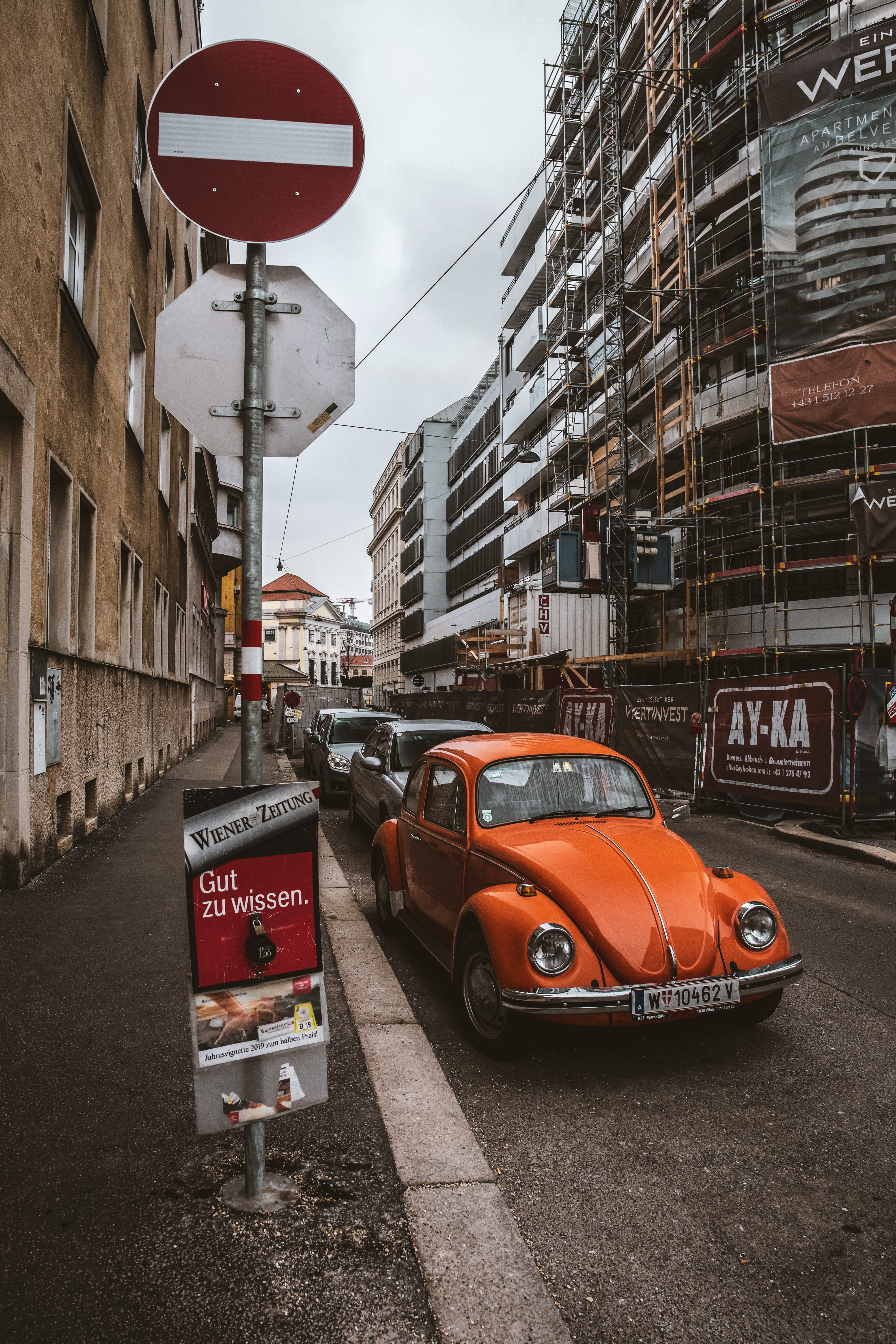 western script, darktones, architecture, moodylight, sign, communication, street, motor vehicle, streetphotography, orange, streetlight, road, 5K, transportation, Phone HD Wallpaper