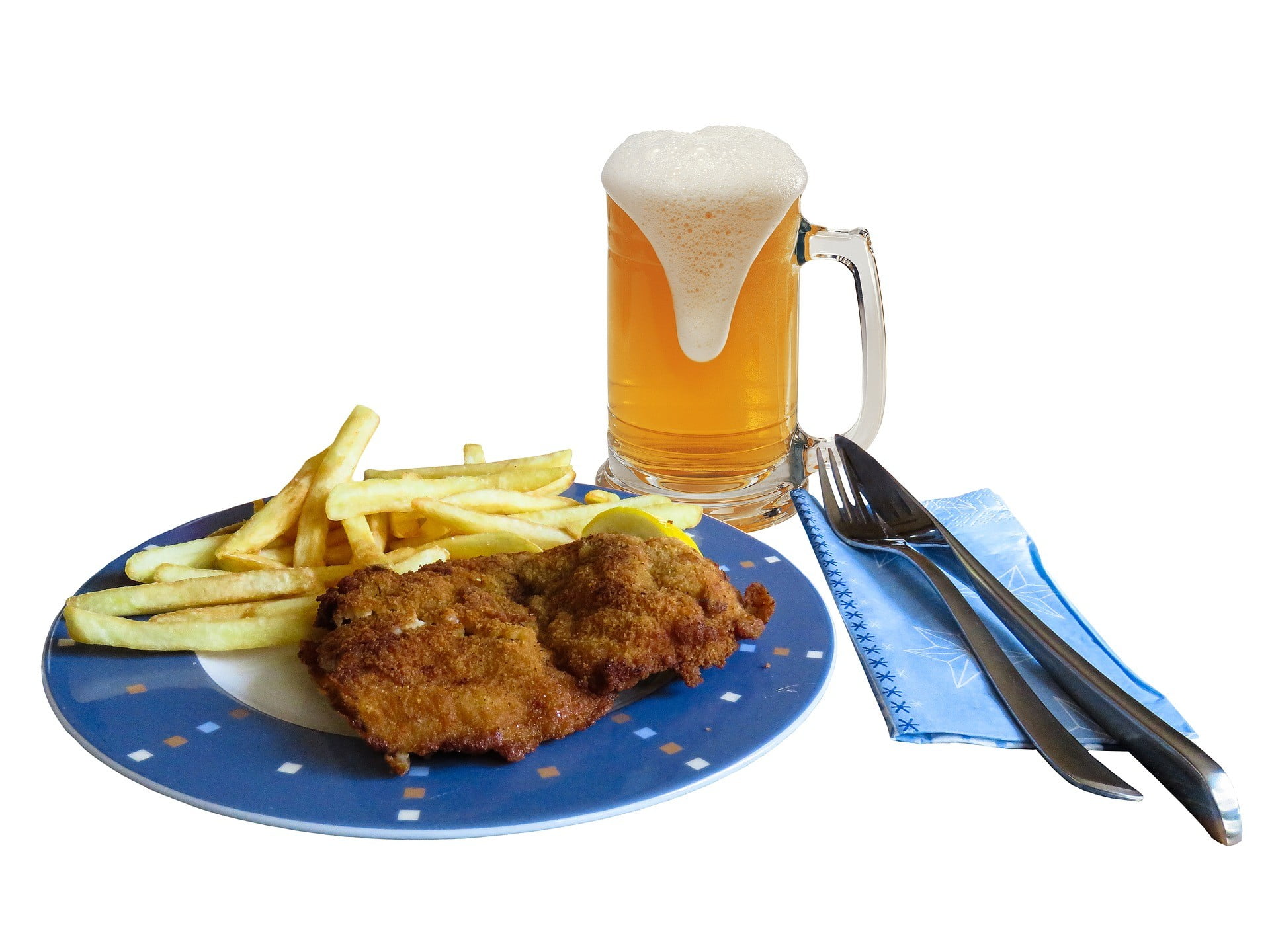 snack, breakfast, unhealthy eating, French fries, mugs, temptation, still life, indoors, ready-to-eat, no people, potato, plate, meat, dishes, fried chicken, HD Wallpaper