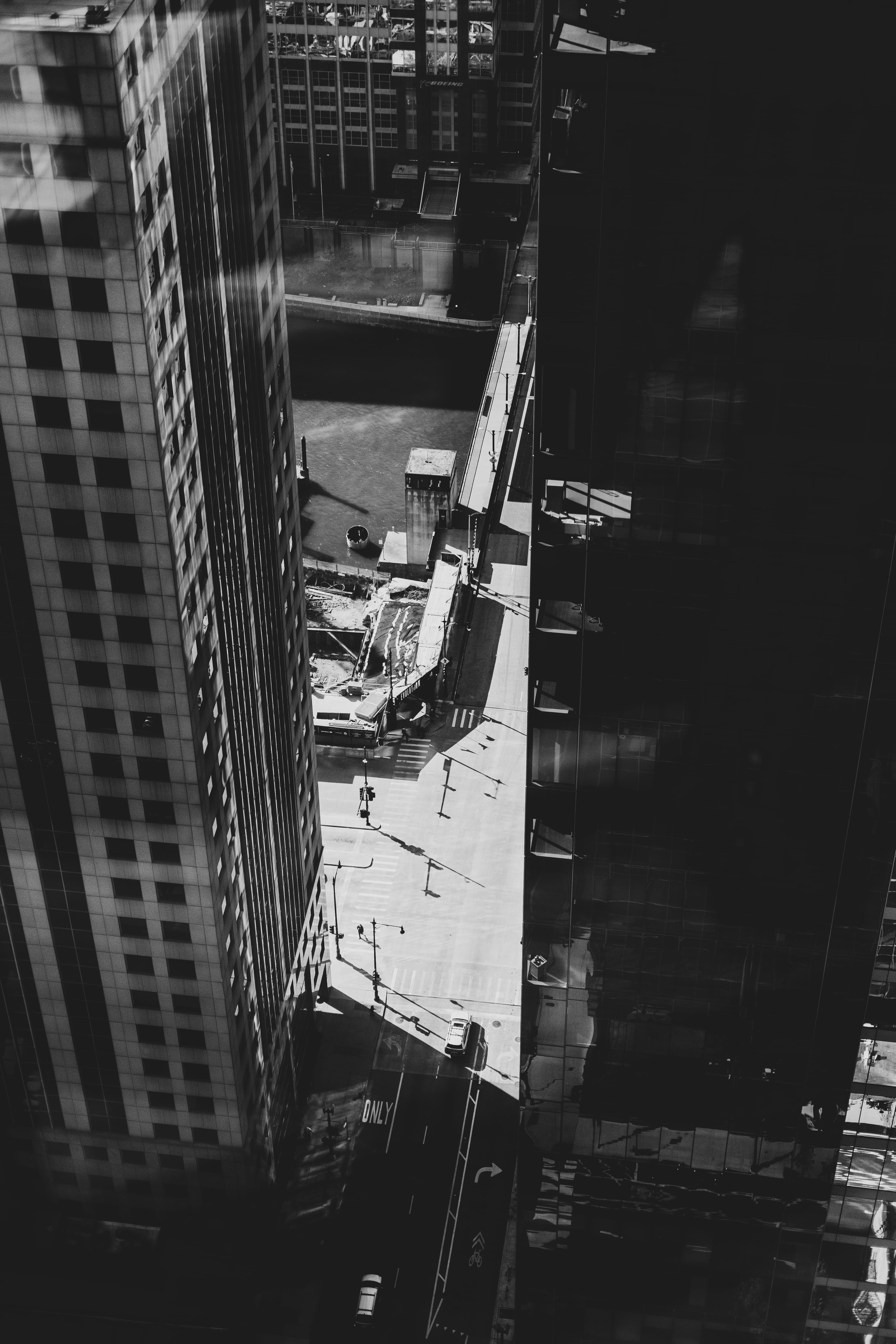 tall - High, manhattan - New York City, cityscape, outdoors, street, high Angle View, building, aerial View, city Life, transportation, photography, buildings, Phone HD Wallpaper