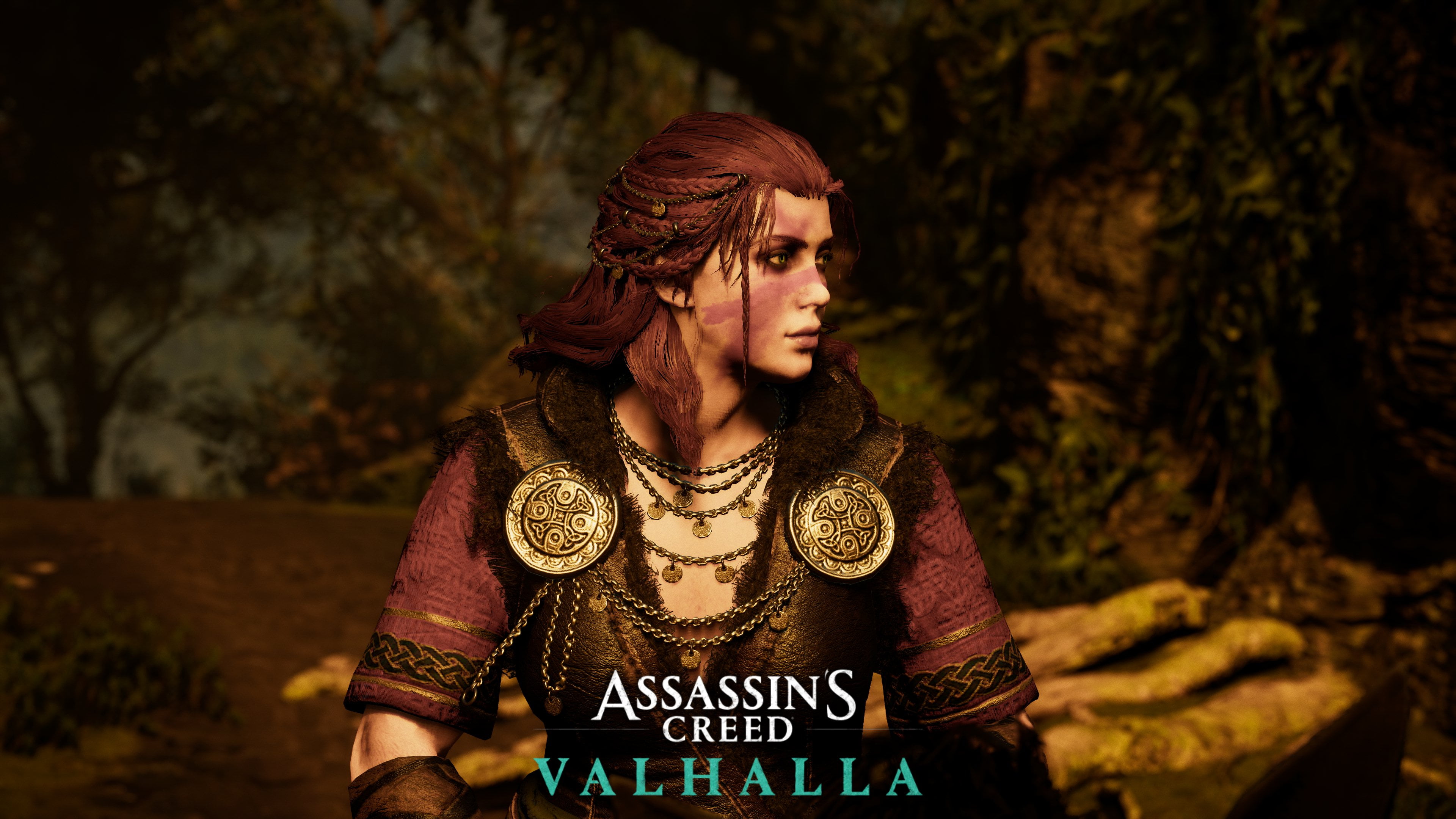 4K, Ciara, Assassins Creed, valhalla, Wrath of the Druids, Eivor, HD Wallpaper