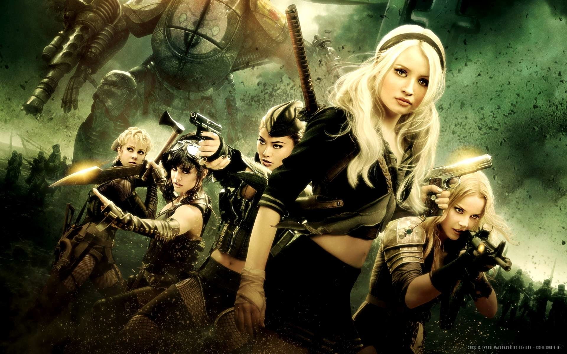 Vanessa Hudgens, Jena Malone, Emily Browning, Movie, Jamie Chung, Abbie Cornish, 1080P, Sucker Punch, HD Wallpaper