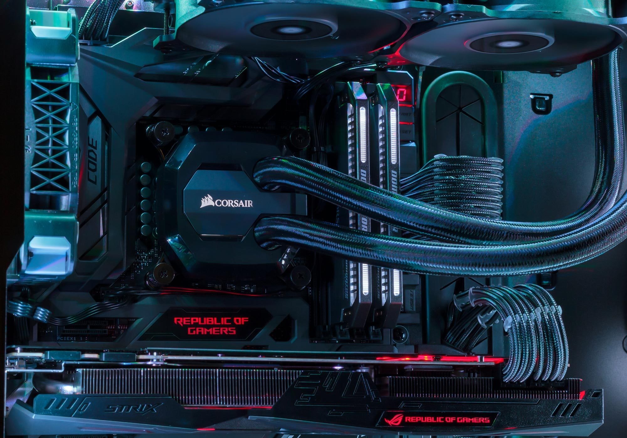 1080P, republic, computer, gaming, technics, rog, technology, asus, electronic, gamer, videogame, HD Wallpaper