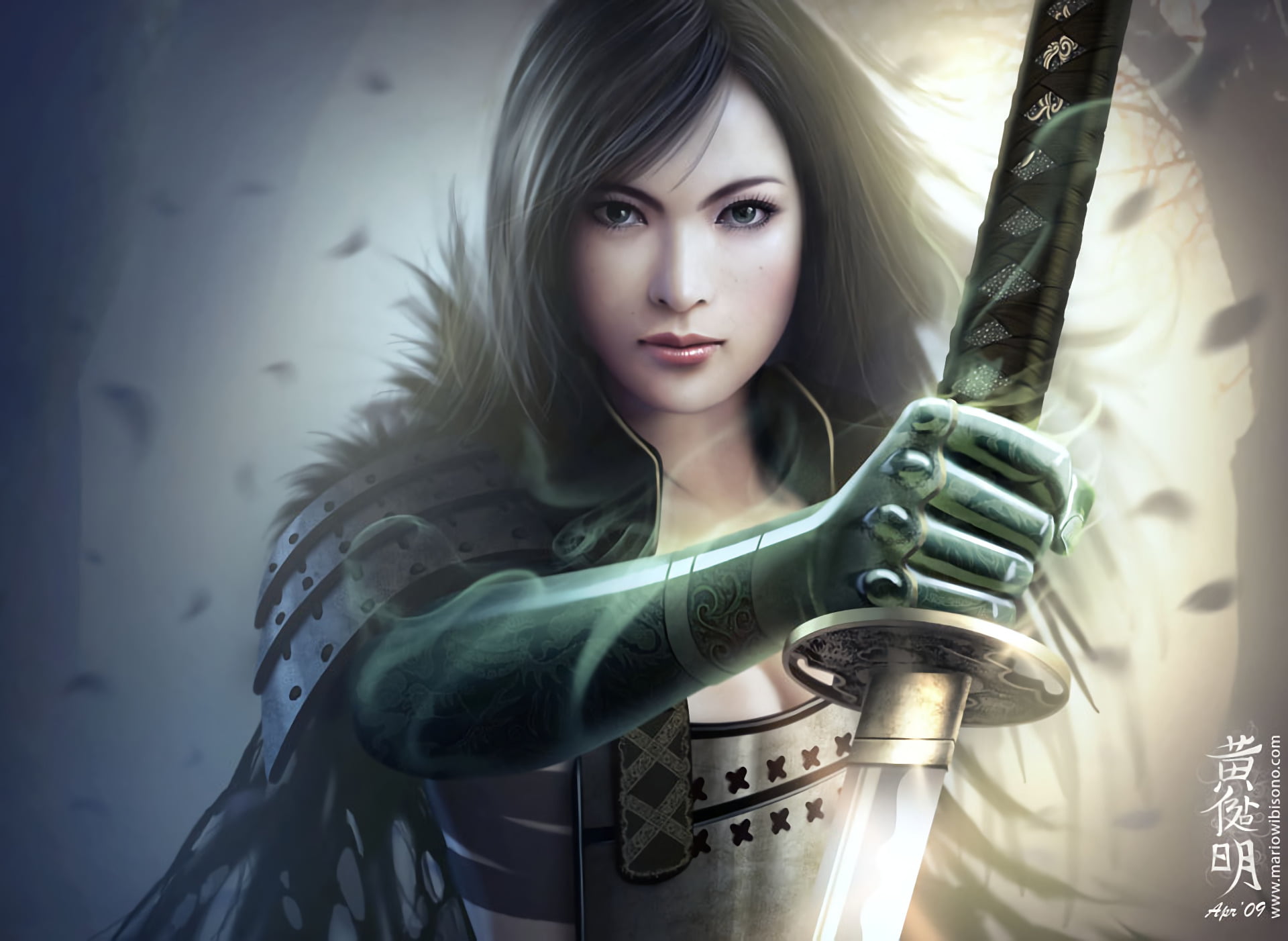 indoors, character, waist up, portrait, hairstyle, young adult, hair, video, haired, lifestyles, game, beauty, women, holding, female, Fantasy, real people, HD Wallpaper