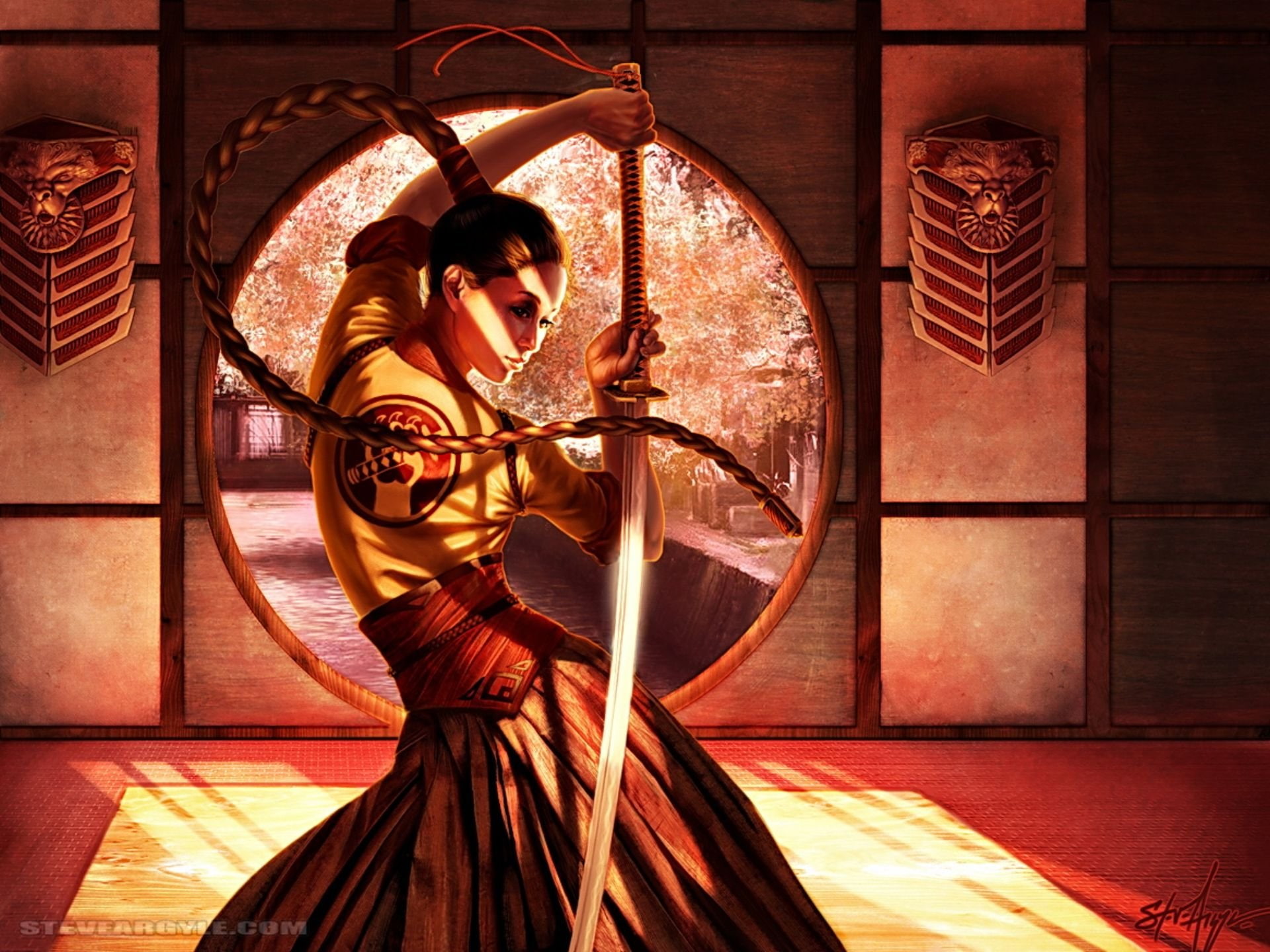 fantasy, rings, game, l5r, cardgame, samurai, legend, warrior, online, 1080P, mmo, legend of the five rings, HD Wallpaper