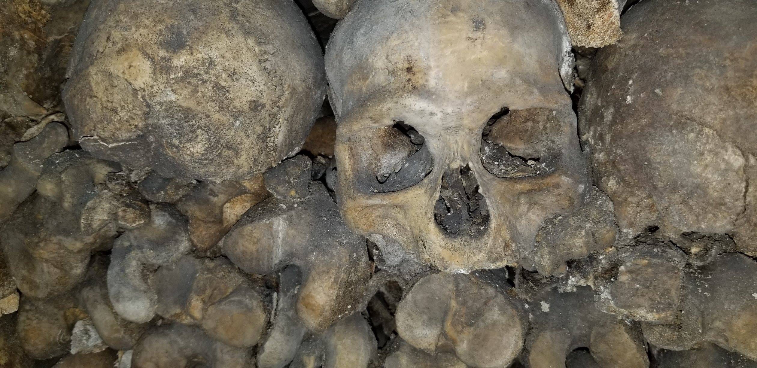 the past, representation, solid, architecture, 1080P, art and craft, bone, burial, catacombs, history, dead, underground, skeleton, ancient civilization, HD Wallpaper