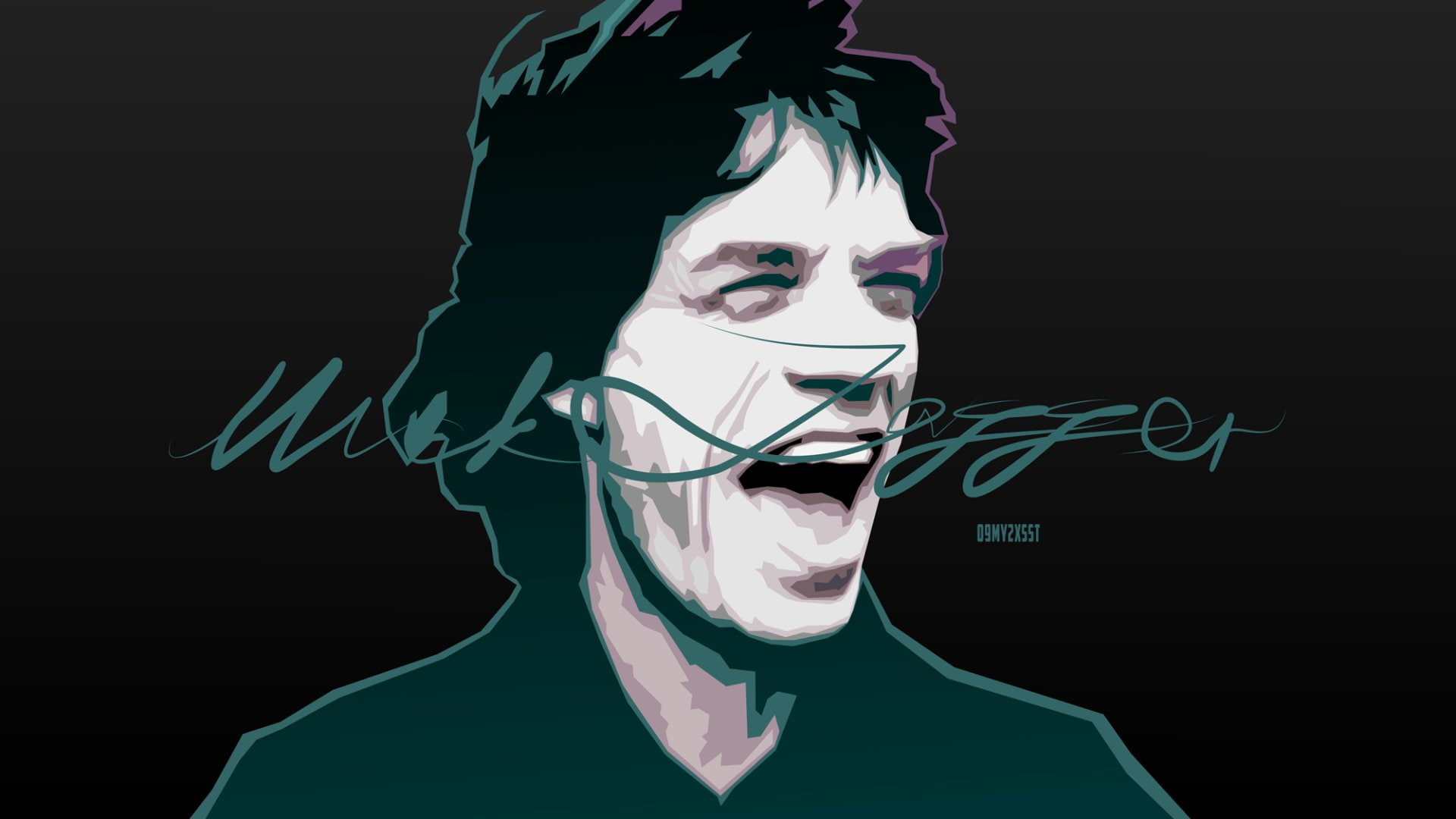 1080P, Singers, Artistic, Musician, The Rolling Stones, Music, Portrait, Mick Jagger, Singer, HD Wallpaper