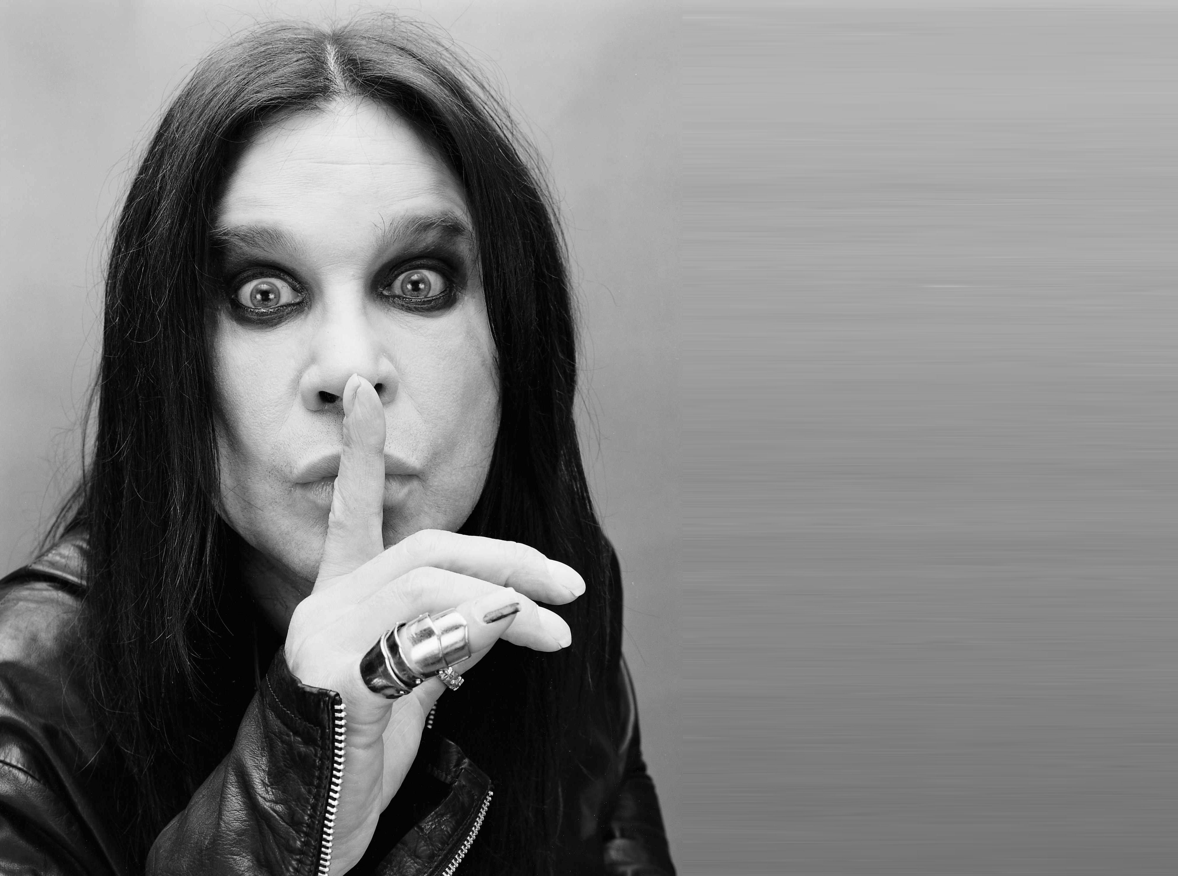 osbourne, ozzy, 4K, rock, metal, black, heavy, sabbath, HD Wallpaper