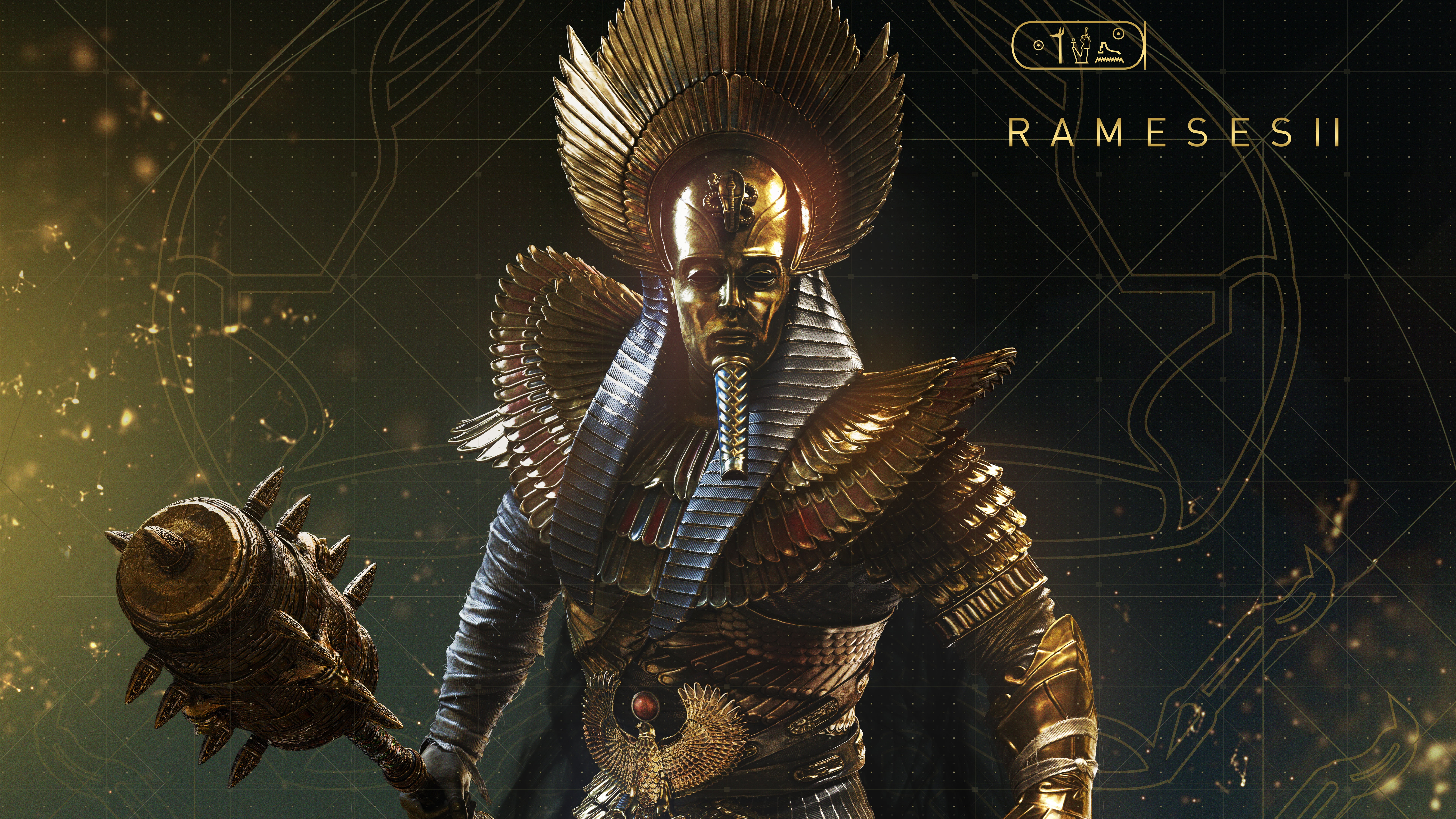 Assassins Creed Origins, Rameses II, 8K, Assassins Creed, Ramses II, HD Wallpaper