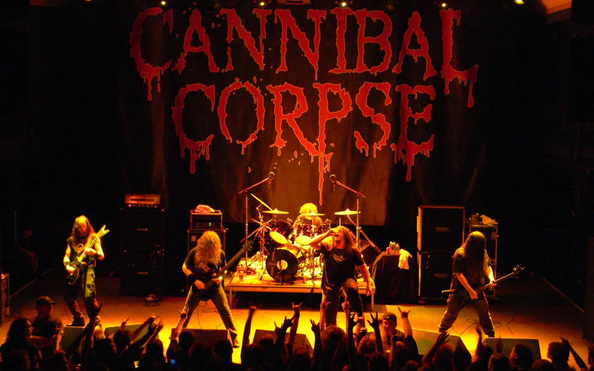 Cannibal Corpse, band, Band (Music), Concert, cannibal, Death Metal, 1080P, corpse, HD Wallpaper