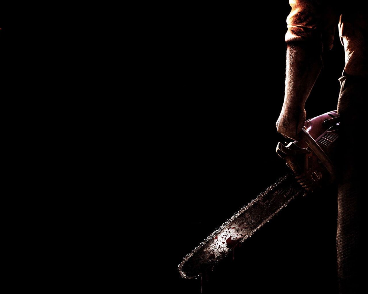 black, texas, red, chainsaw, 720P, massacre, HD Wallpaper