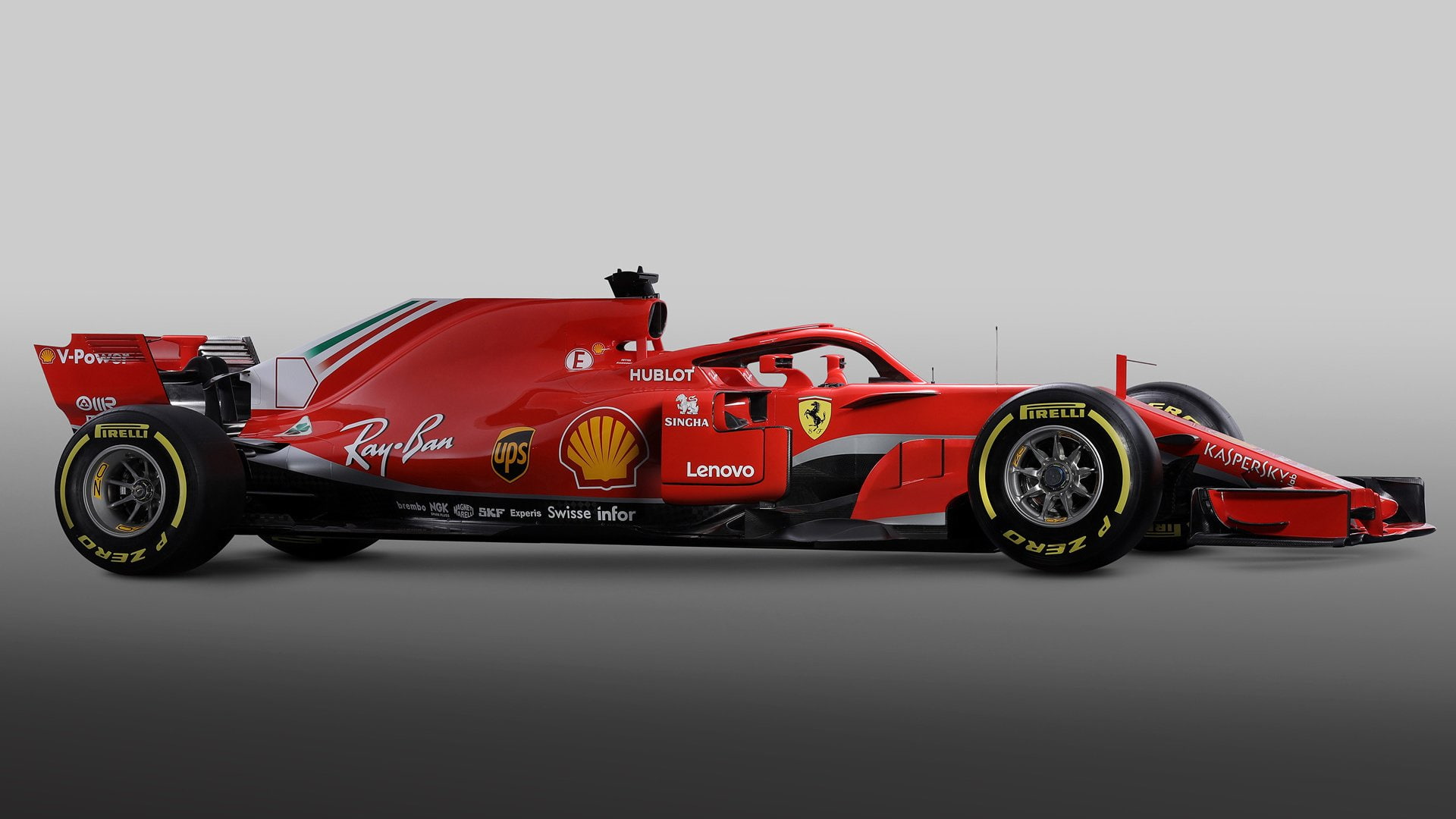 Ferrari SF71H, Formula 1, Car, Red Car, Ferrari, Race Car, 1080P, HD Wallpaper