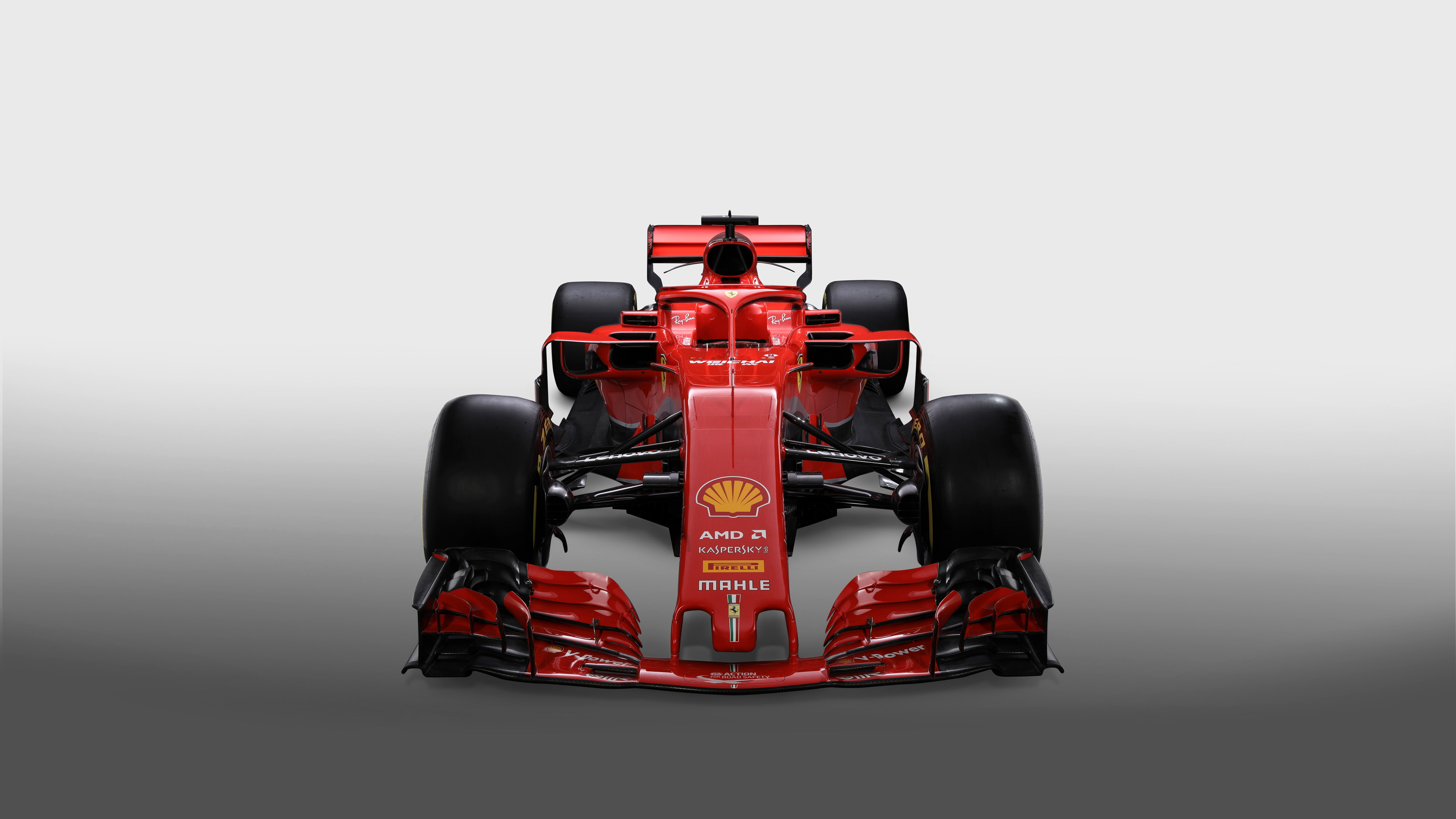 4K, 2018, F1 cars, F1 2018, Ferrari SF71H, red, f, car, Formula One, 4K, HD Wallpaper