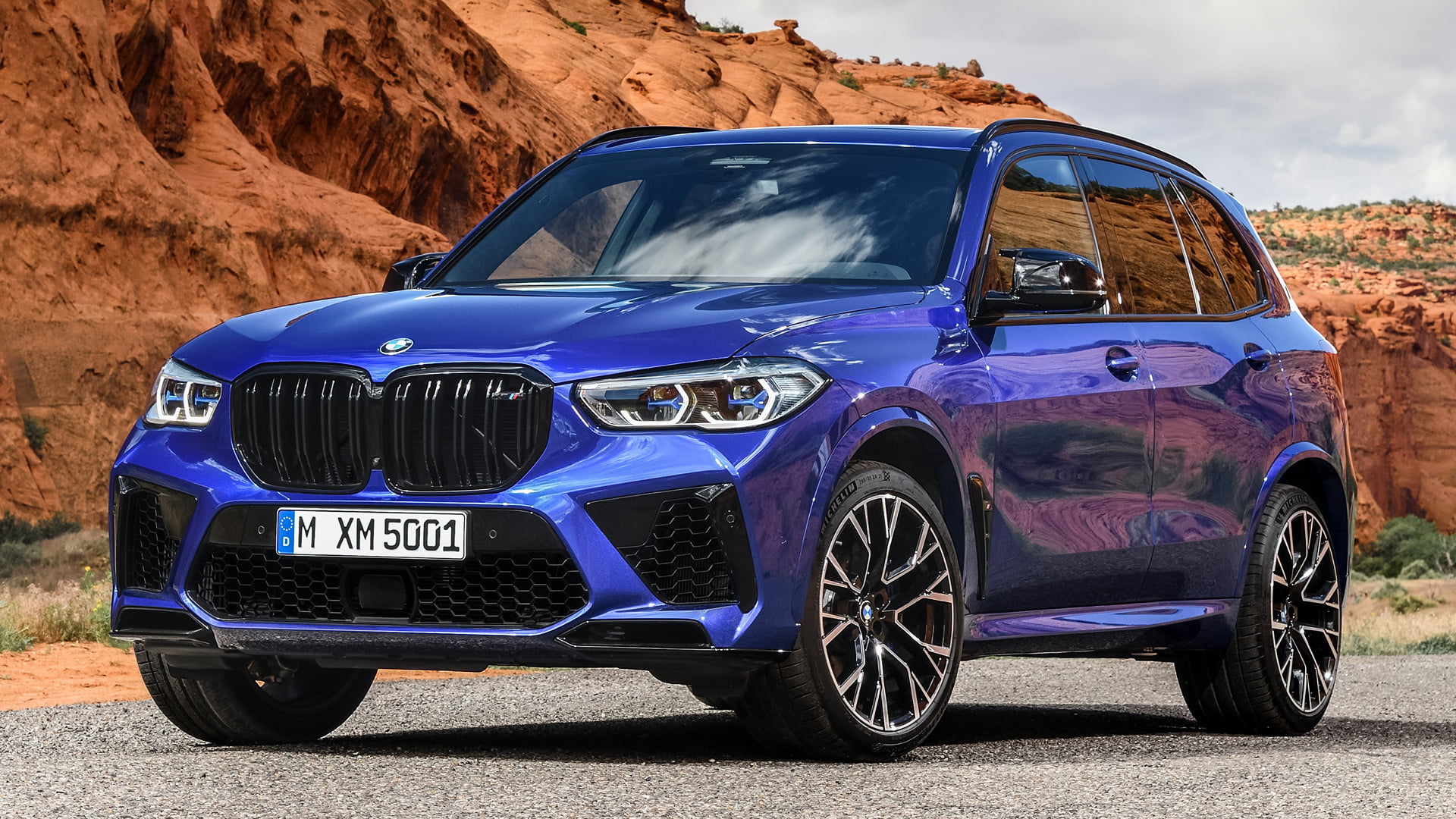 1080P, BMW X5 M Competition, Car, Mid-Size Car, Luxury Car, BMW, SUV, HD Wallpaper
