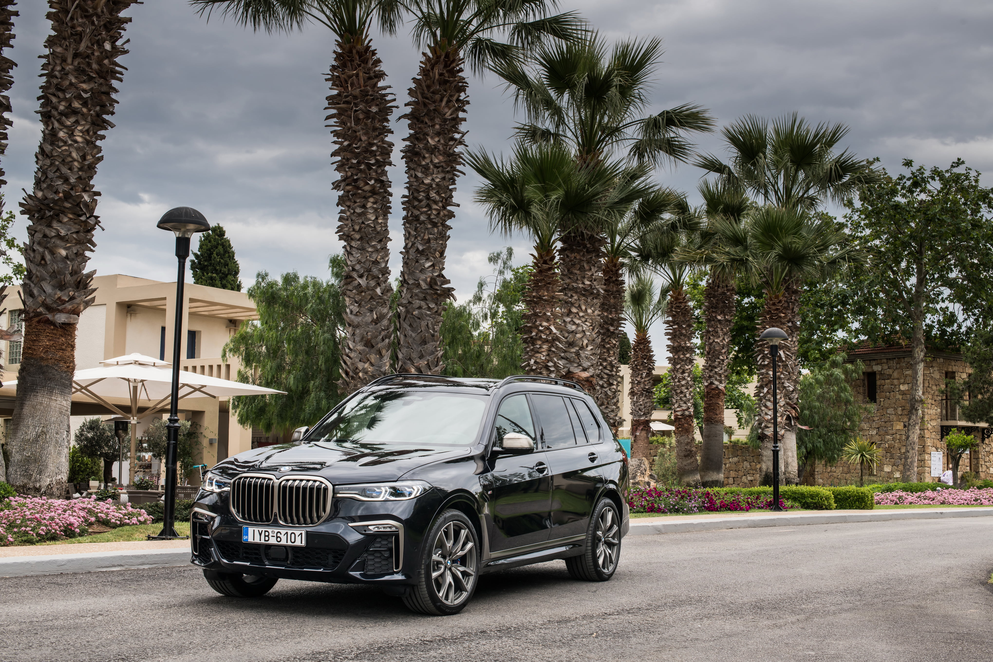Full-Size Car, BMW, SUV, Black Car, BMW X7, Vehicle, 4K, Luxury Car, Car, HD Wallpaper