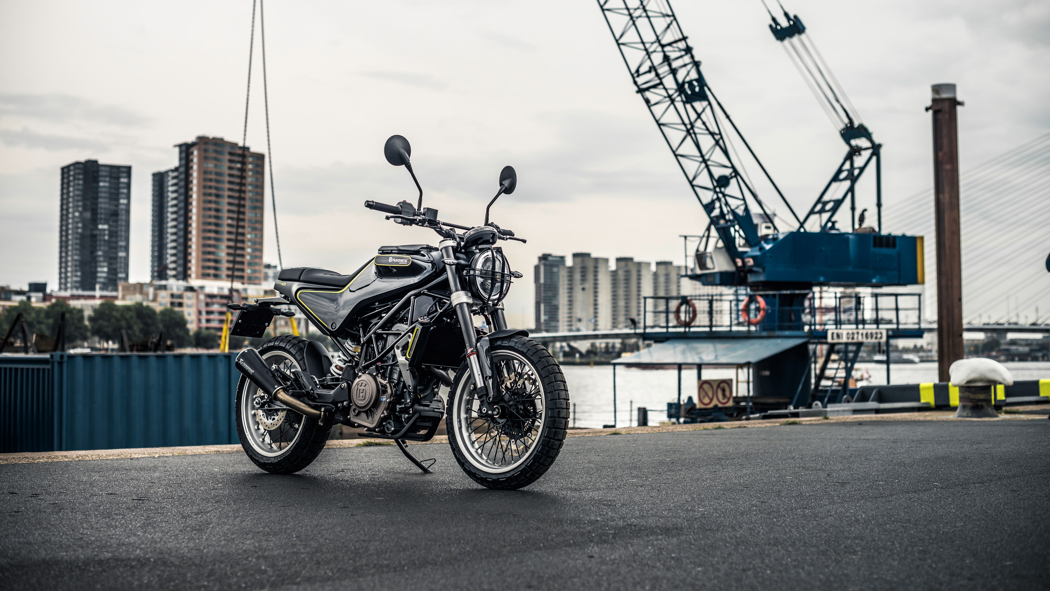 2018, Svartpilen, 4K, k, Husqvarna, 401, HD Wallpaper